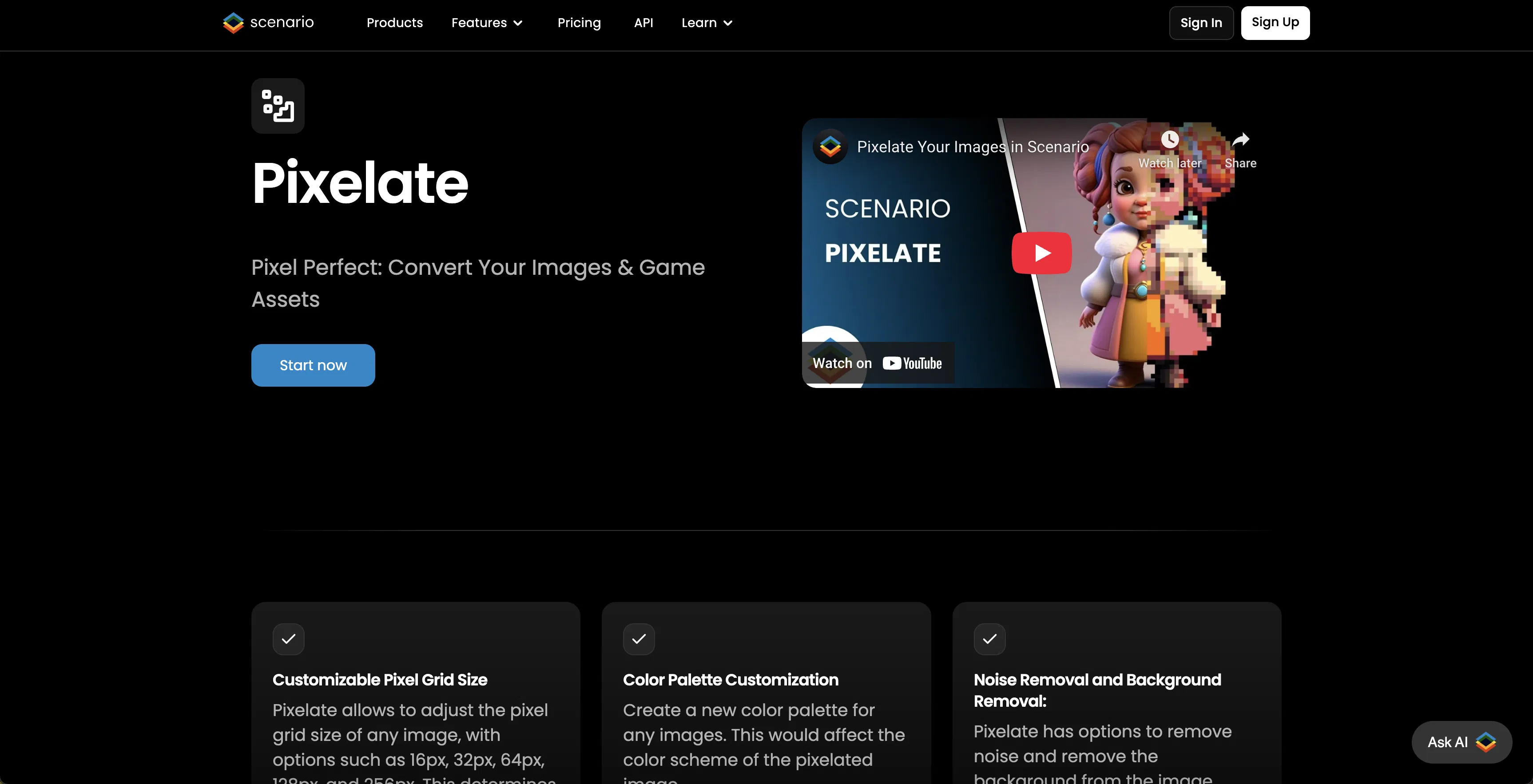 Pixelicious screenshot