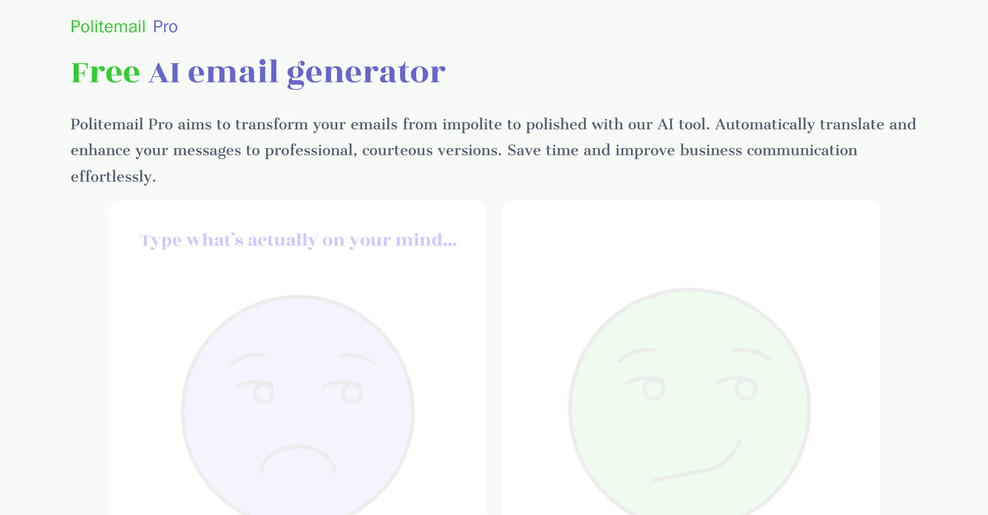 Politemail Pro screenshot