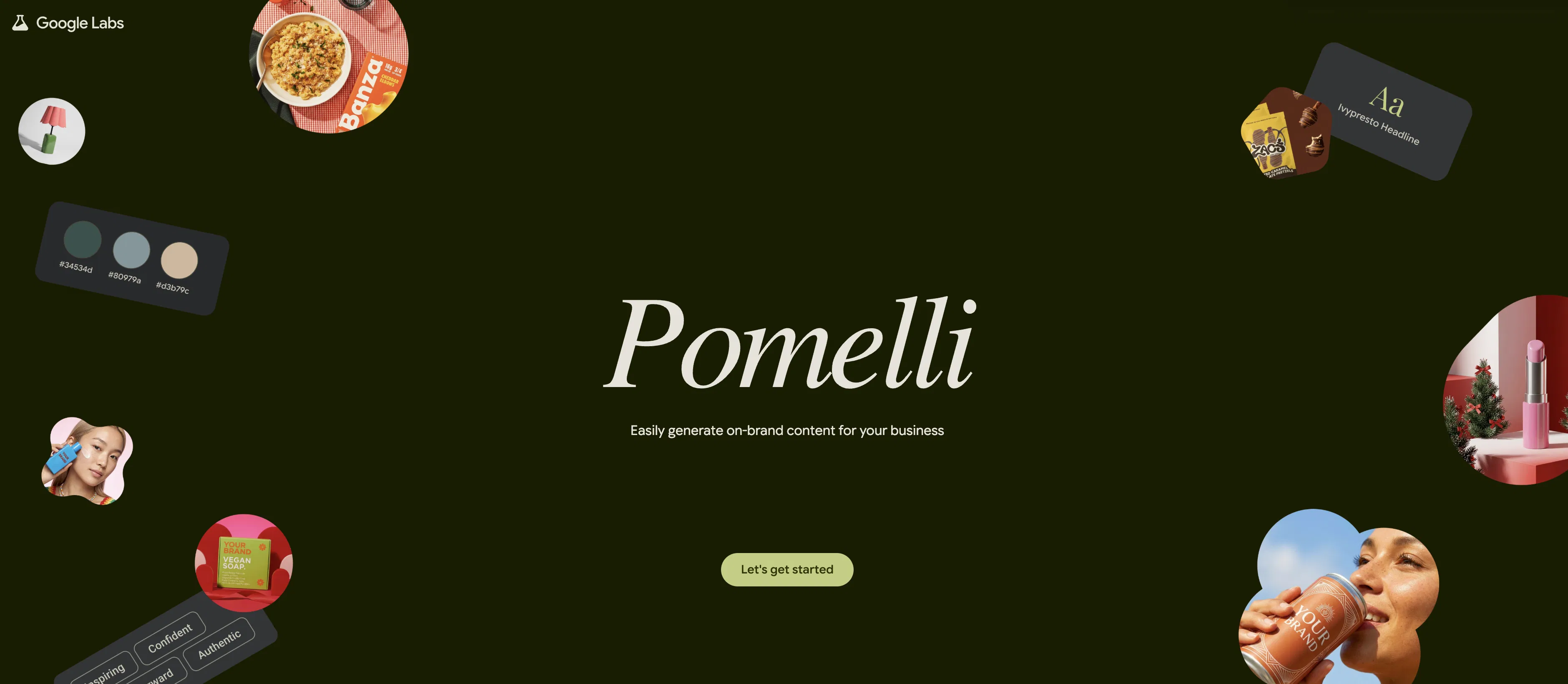 Pomelli screenshot
