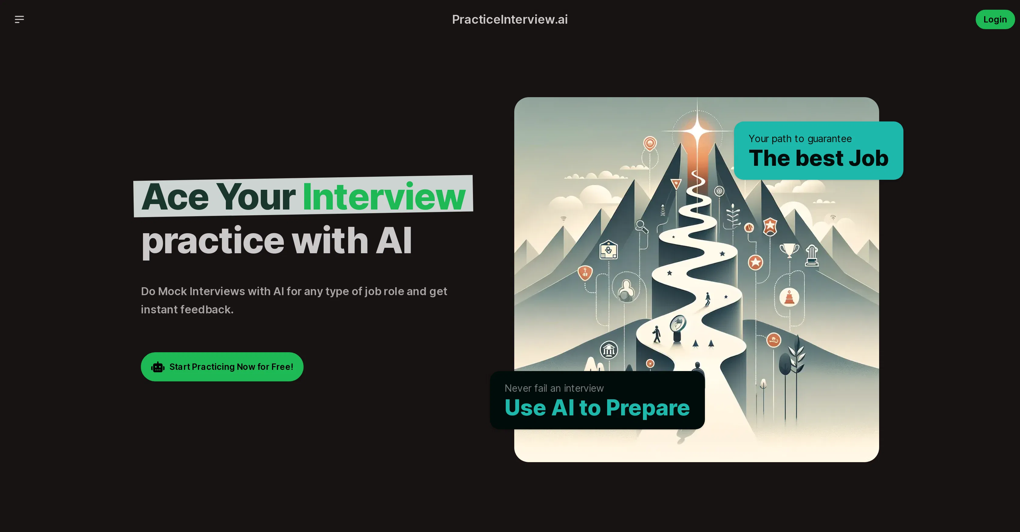 PracticeInterview screenshot