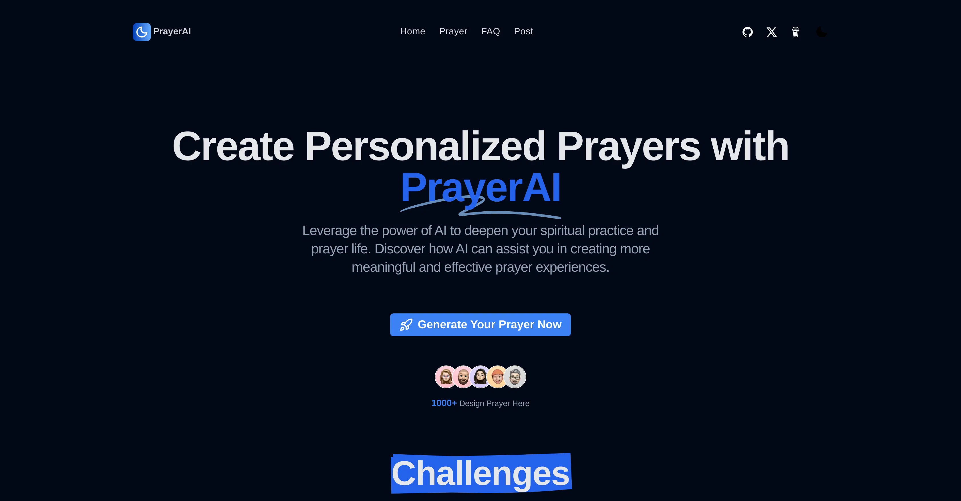 PrayerAI screenshot