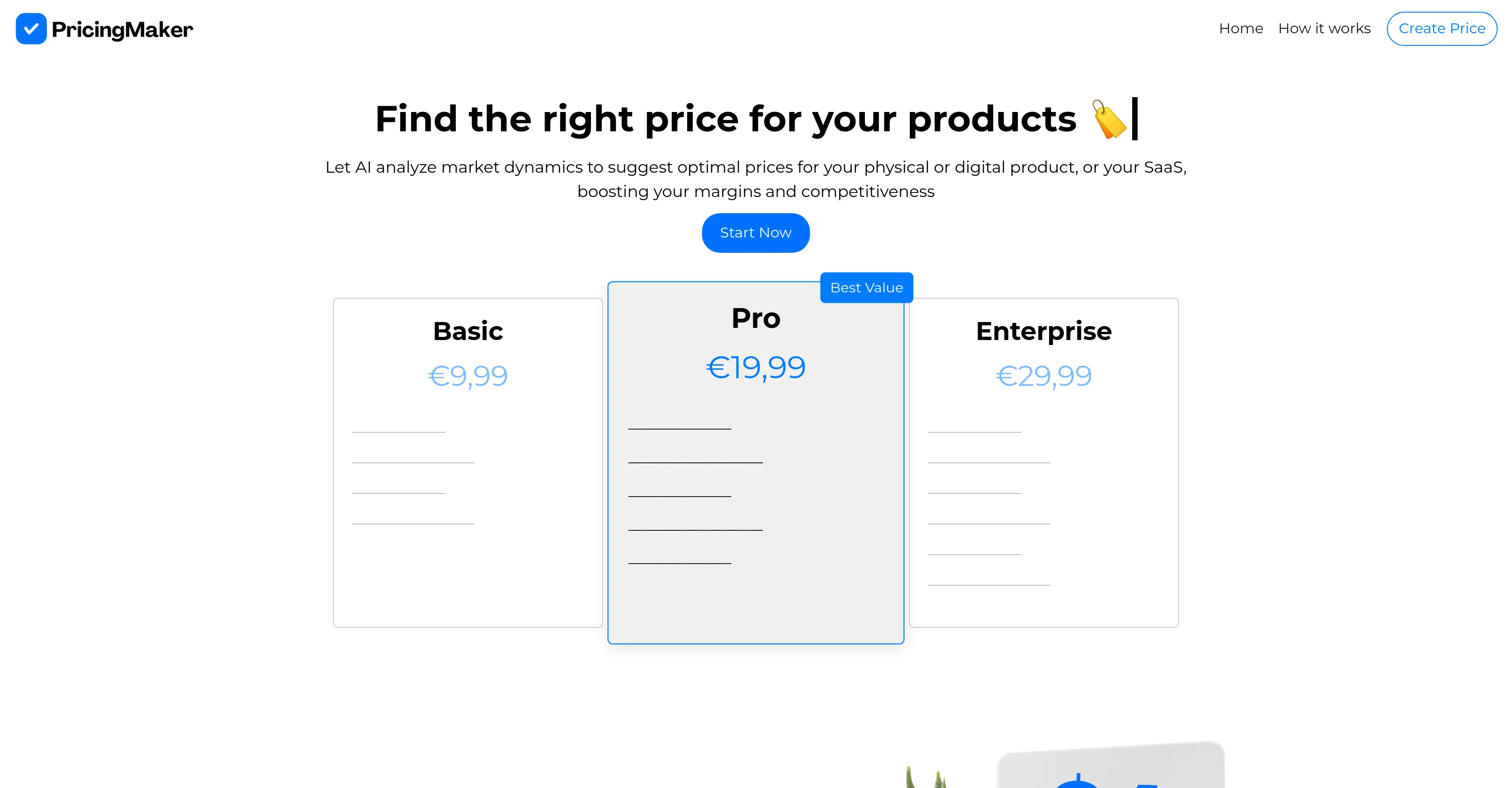PricingMaker screenshot