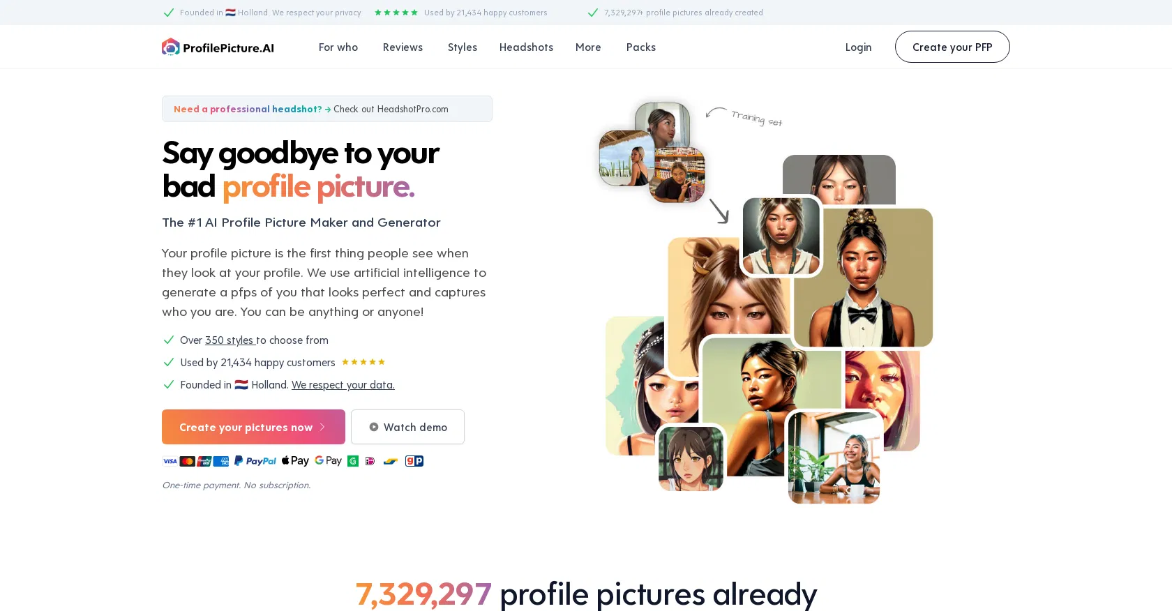ProfilePicture.ai screenshot
