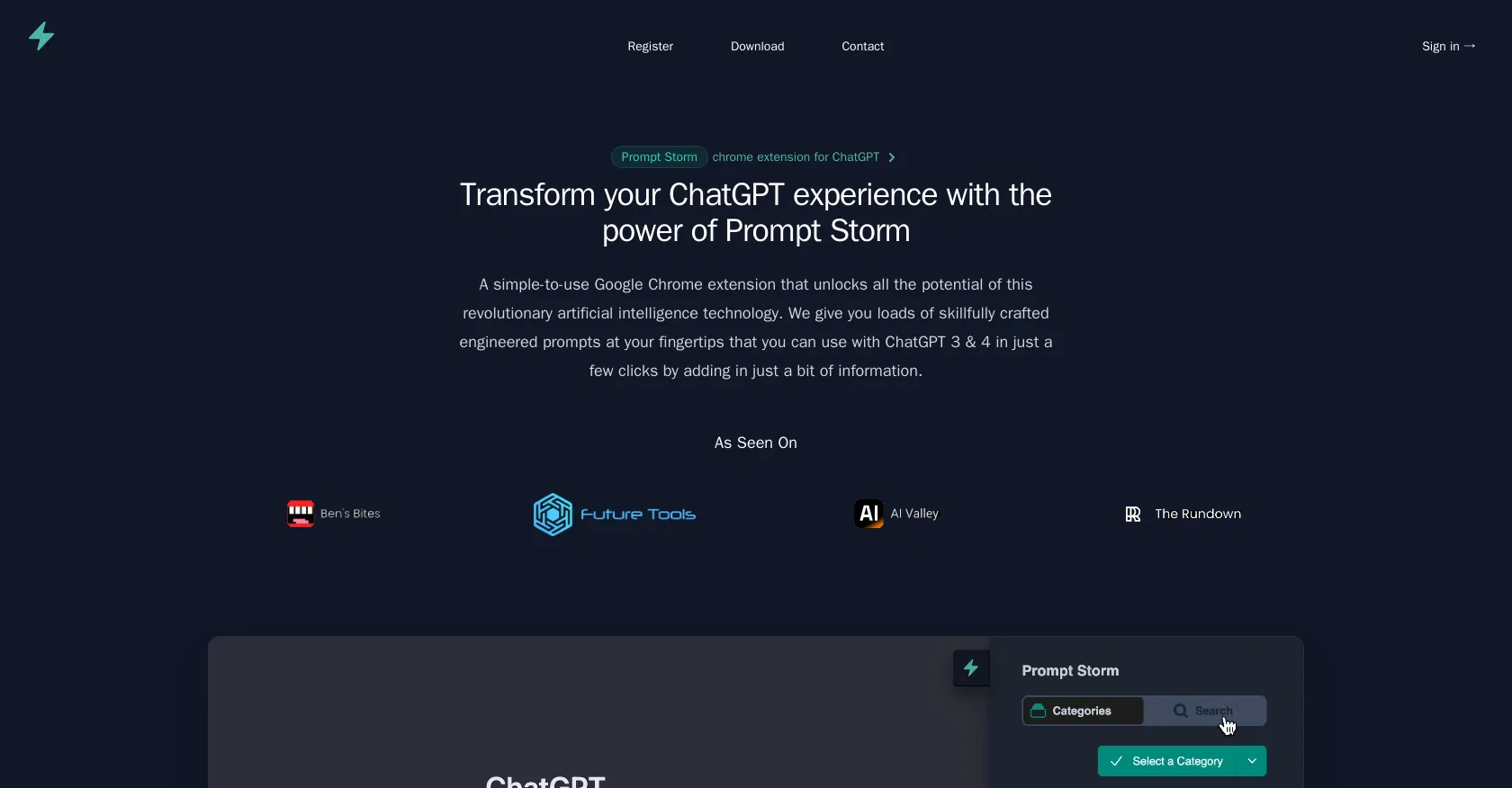 Prompt Storm screenshot