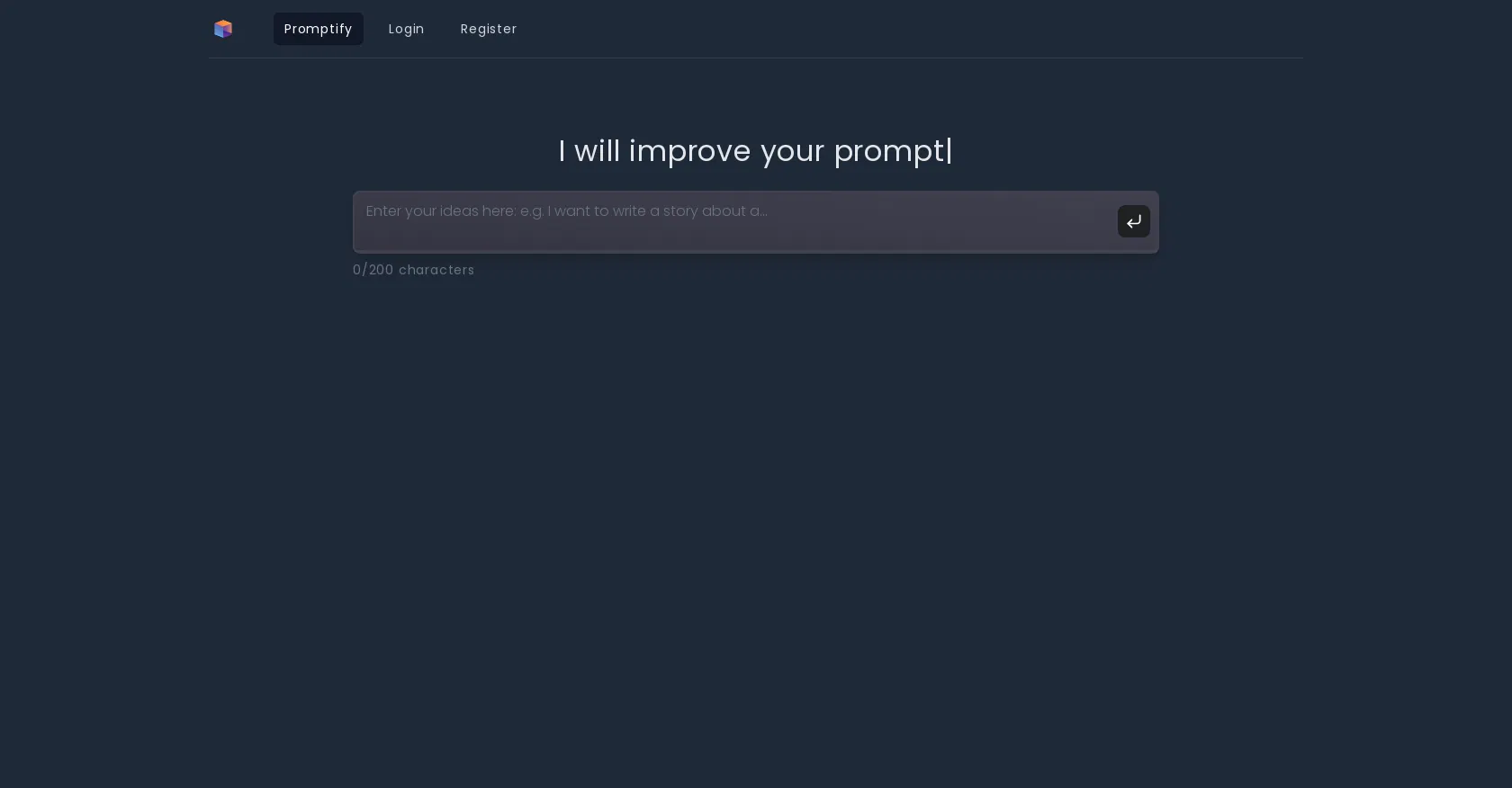 Promptify screenshot