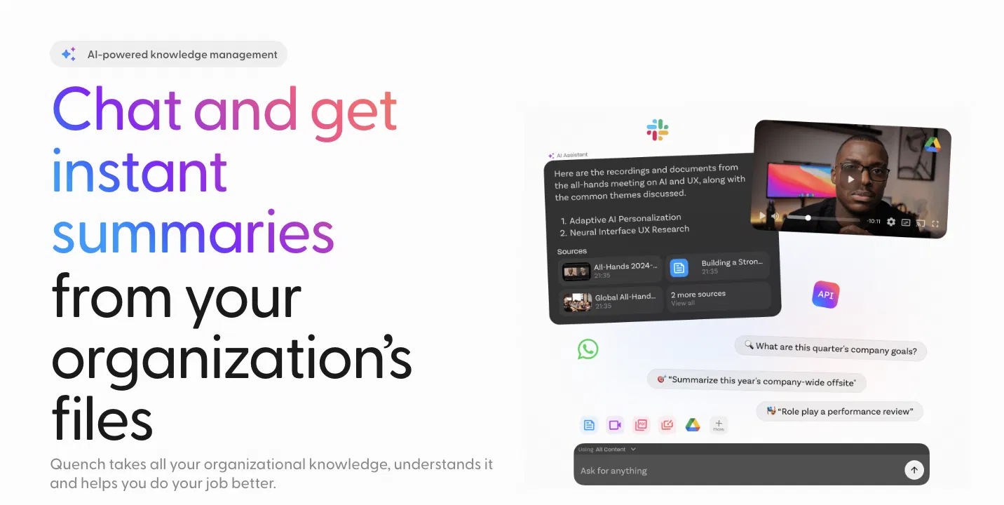 Quench.ai screenshot