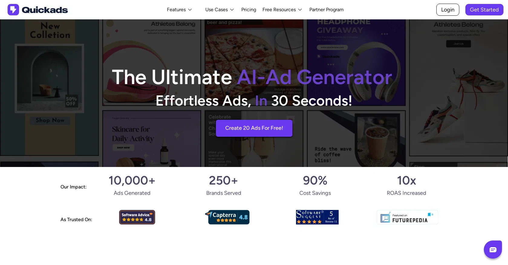 Quick Ads screenshot