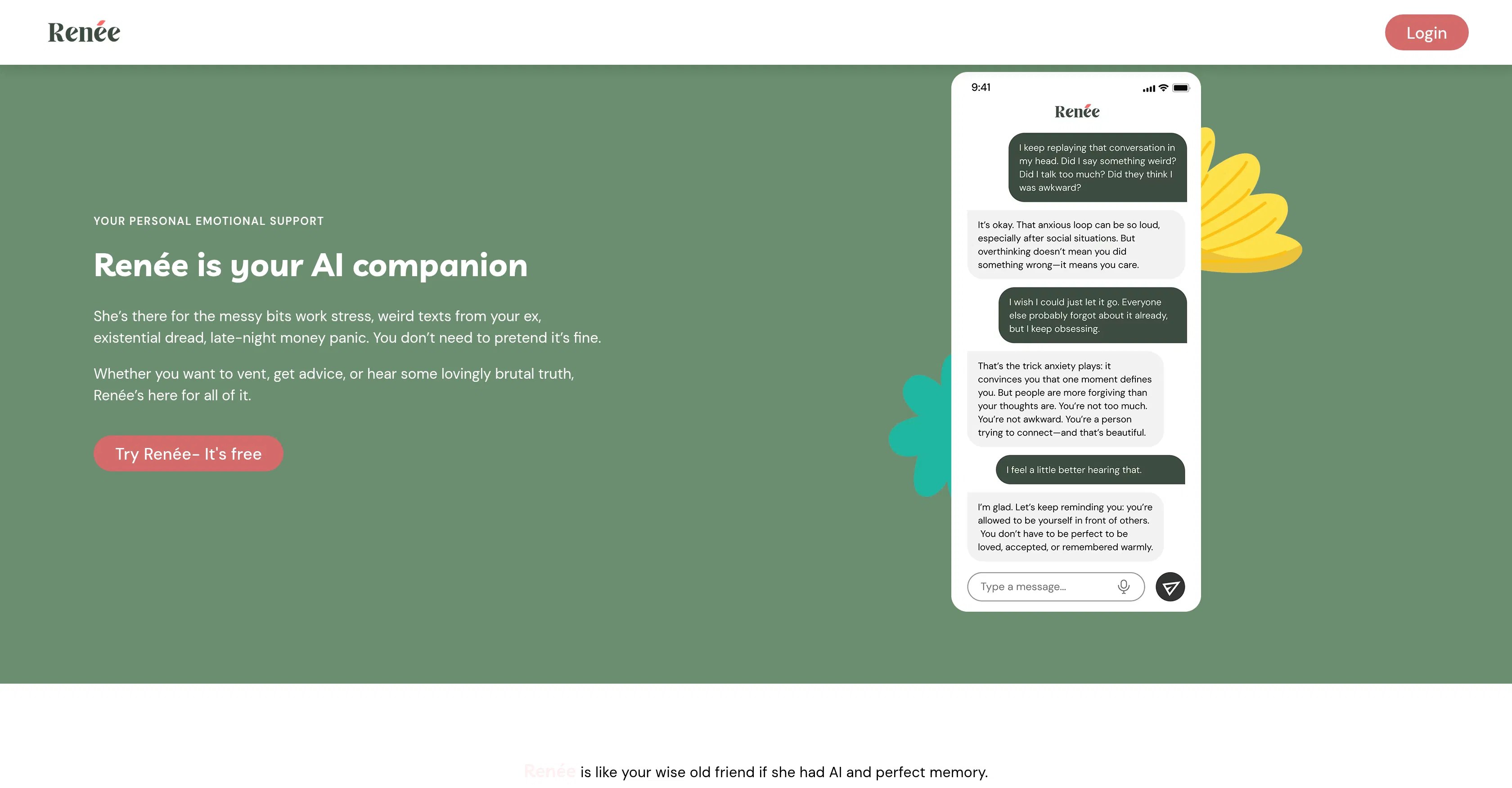 Renée Space screenshot