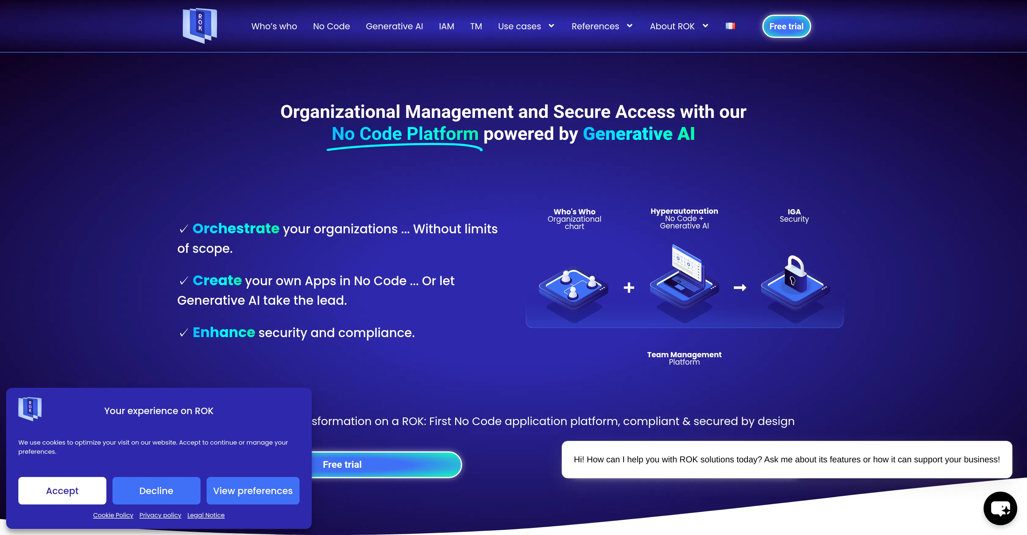 ROK Solution screenshot