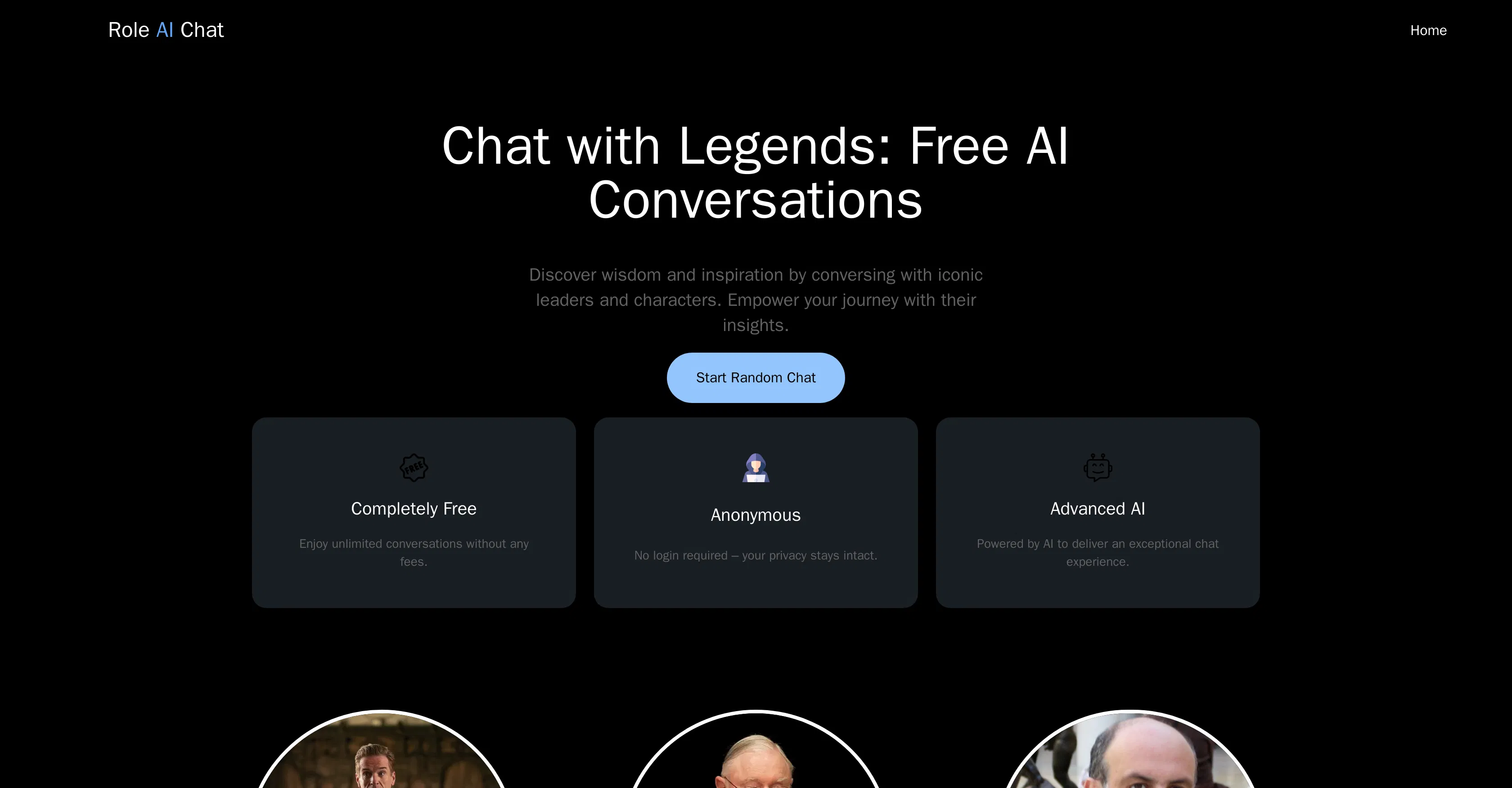 Role AI Chat screenshot