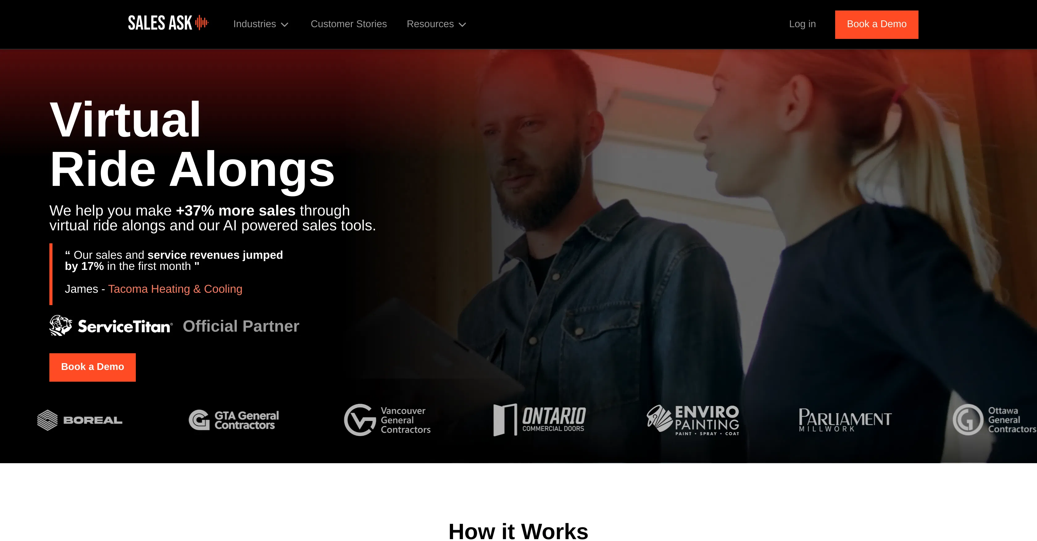 Sales Ask screenshot