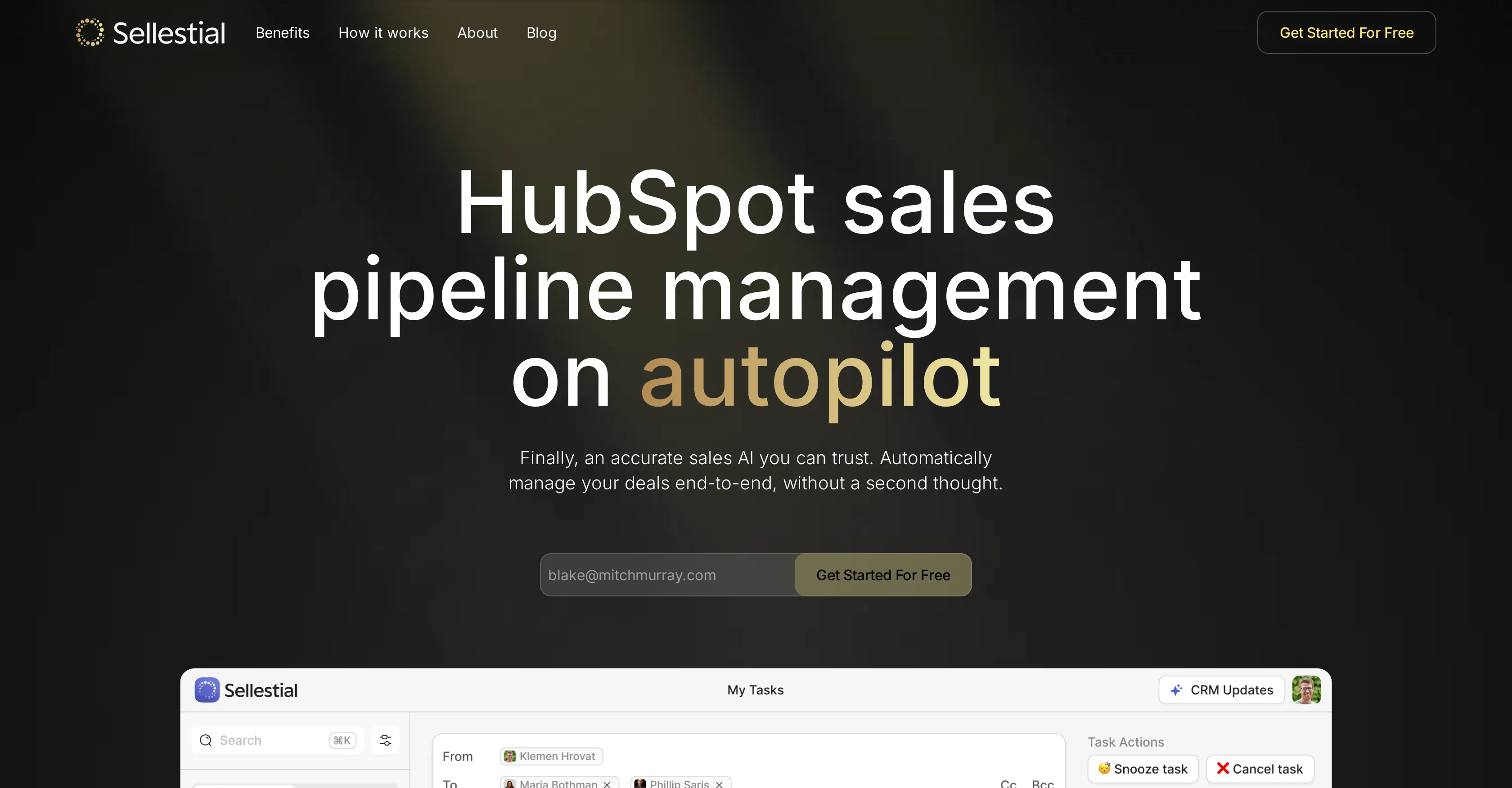 Sellestial screenshot