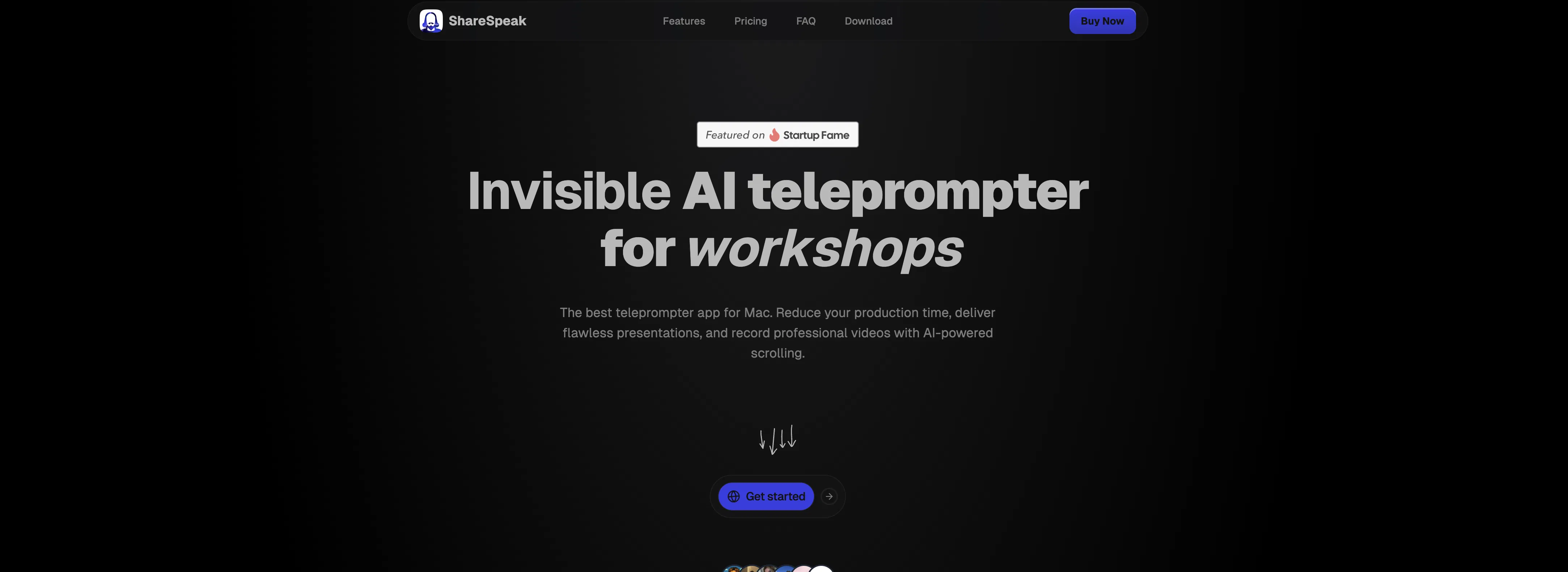 ShareSpeak screenshot
