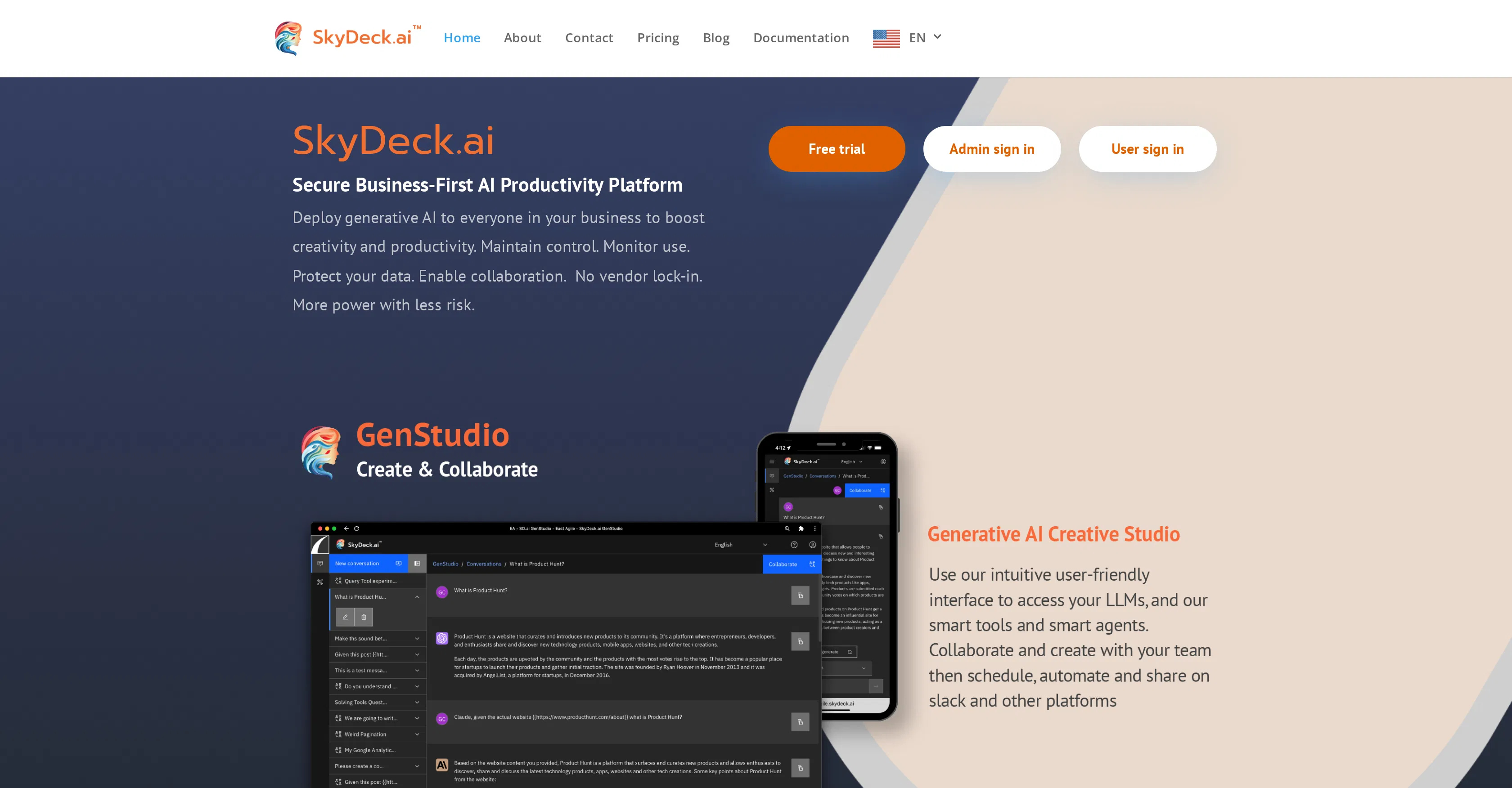 SkyDeck AI screenshot