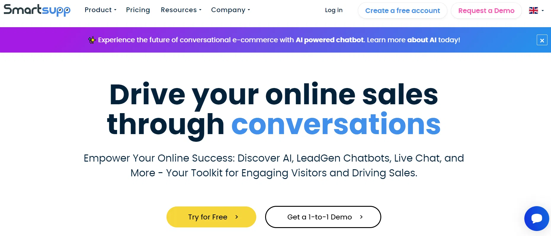 Smartsupp screenshot