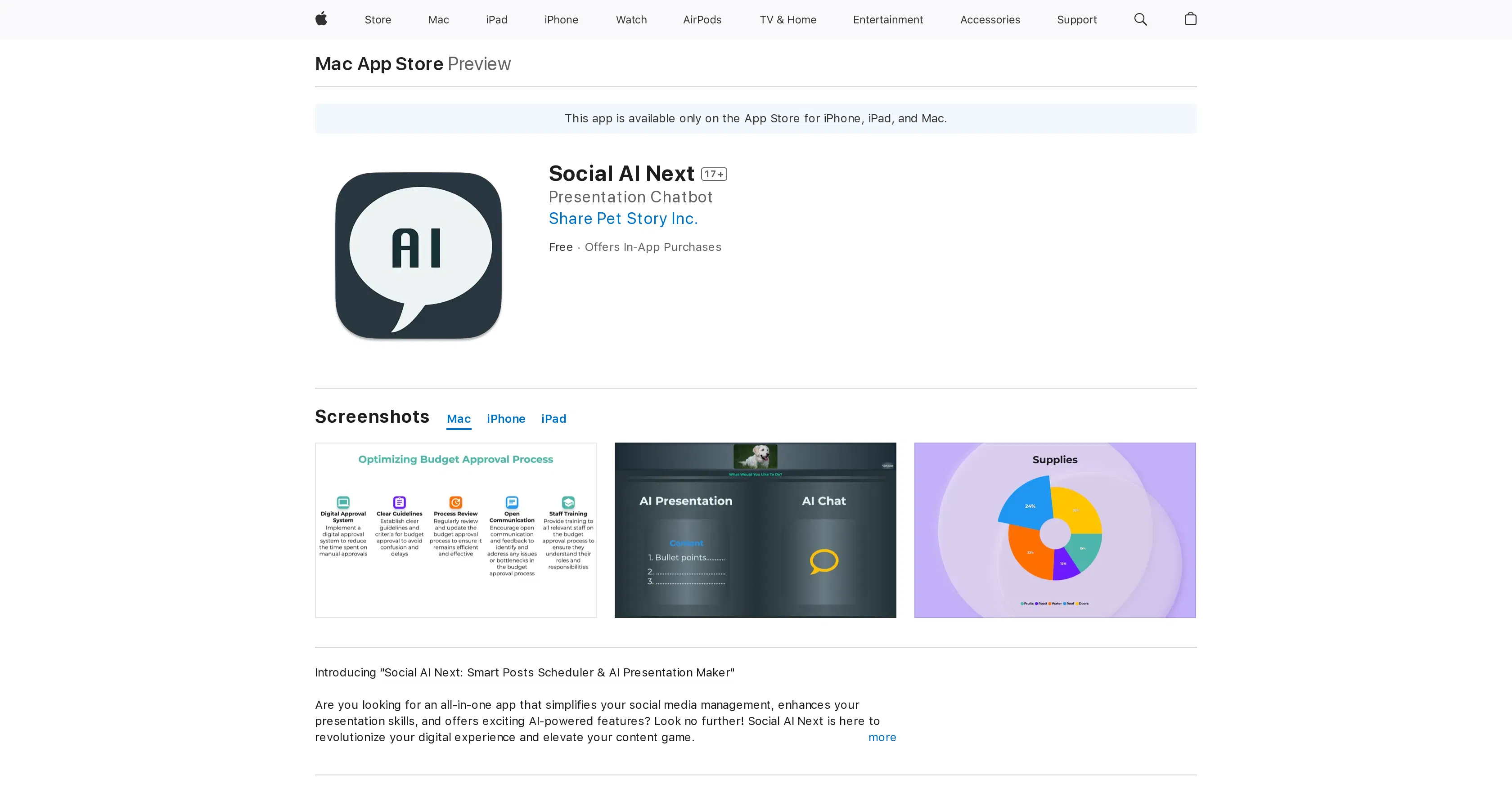 Social AI Next screenshot