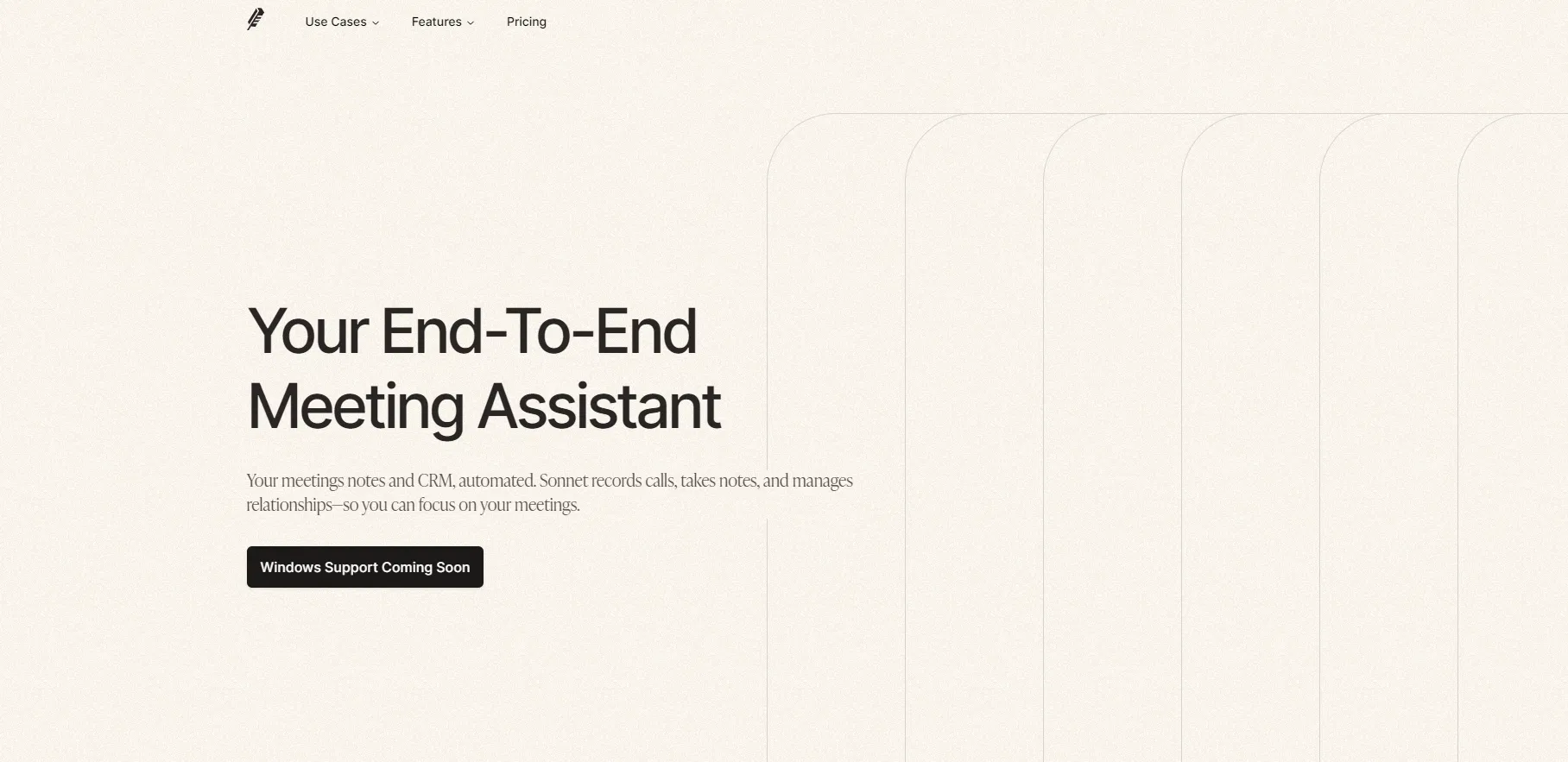 Sonnet AI screenshot
