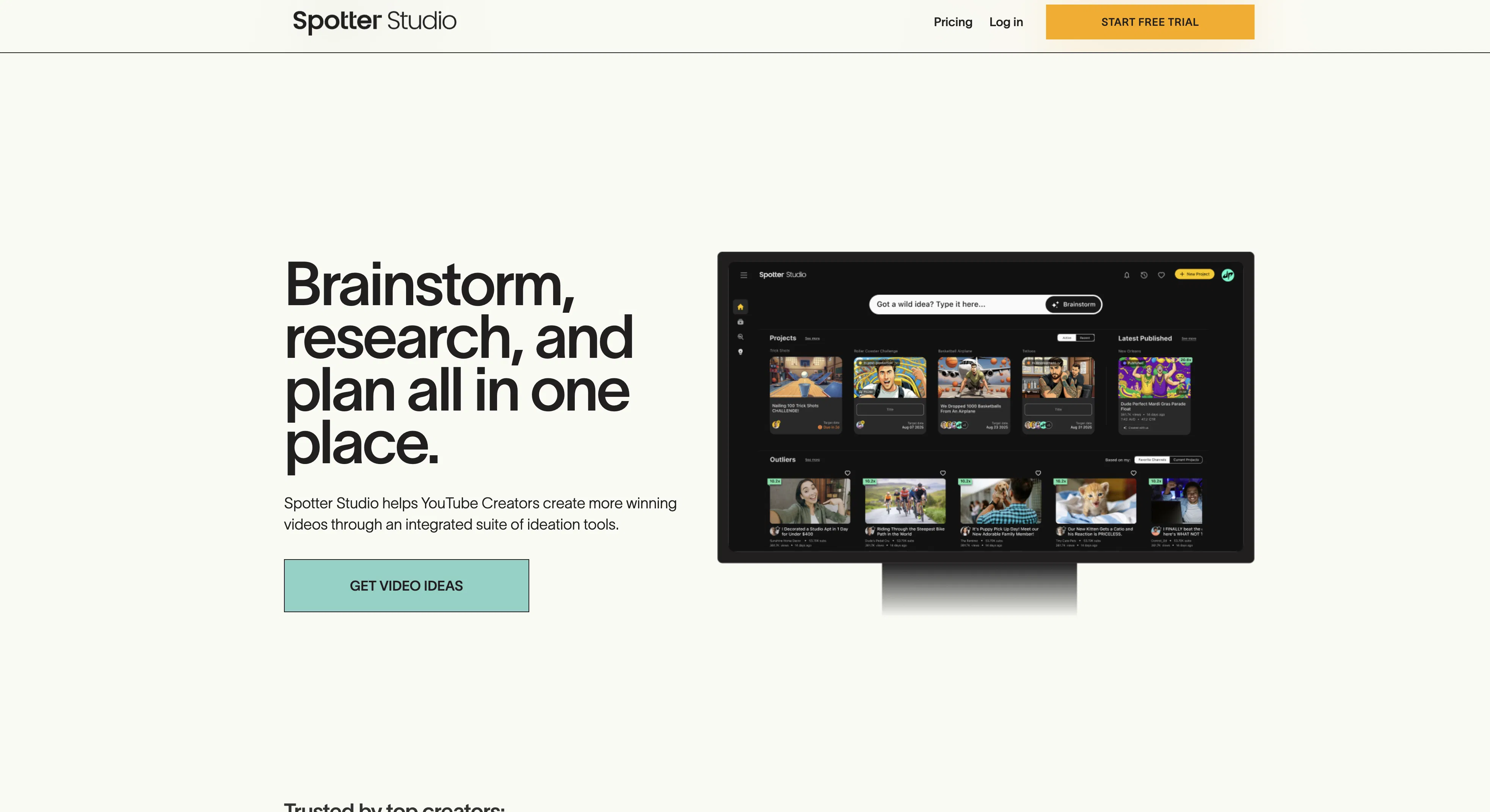 Spotter Studio screenshot