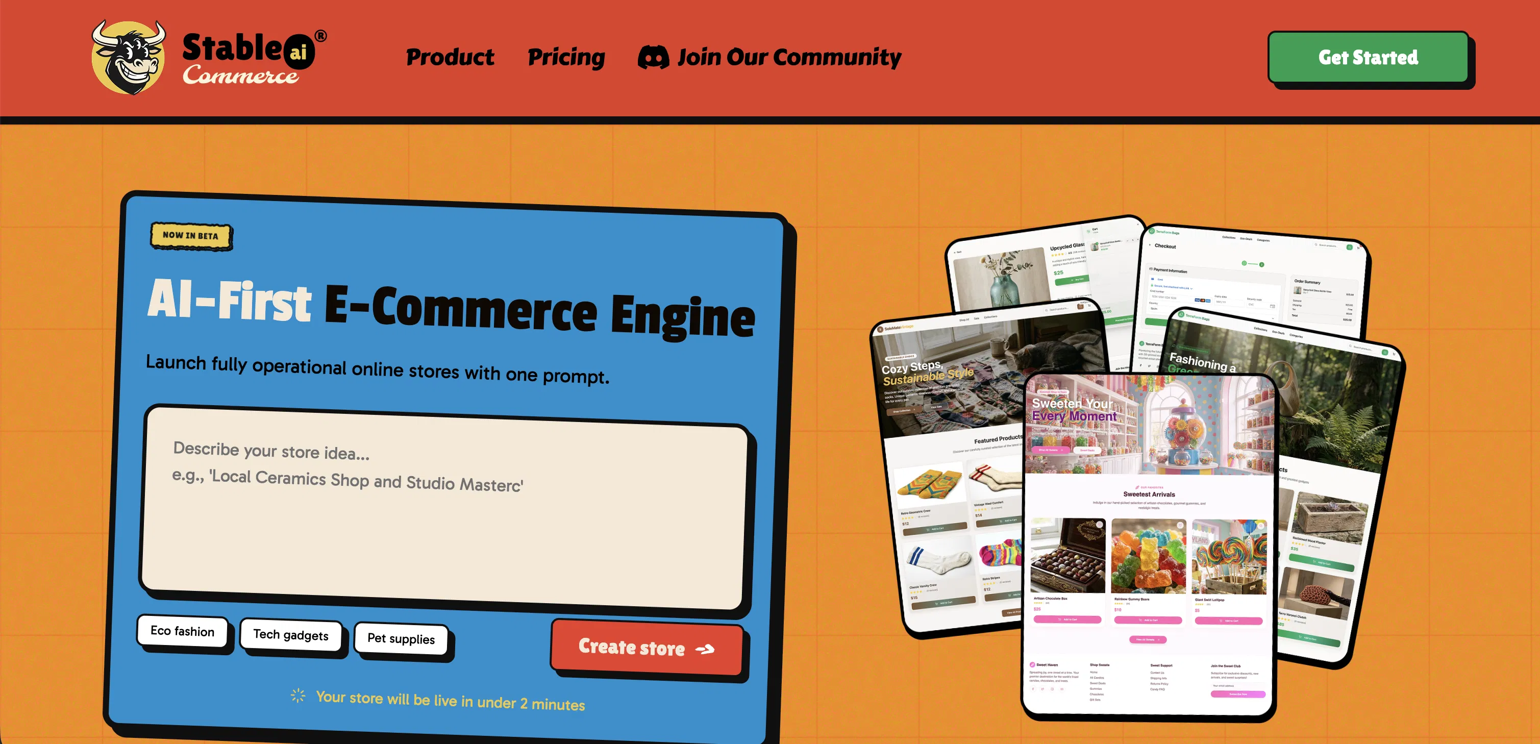Stable Commerce screenshot