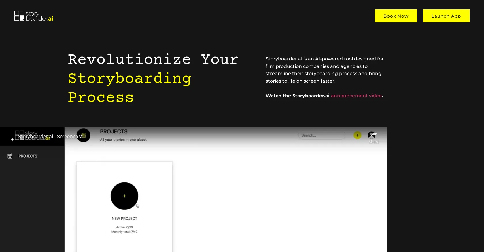 Storyboarder screenshot