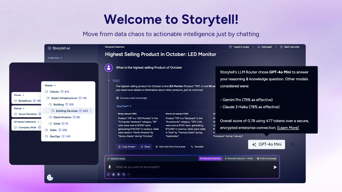 Storytell.ai screenshot