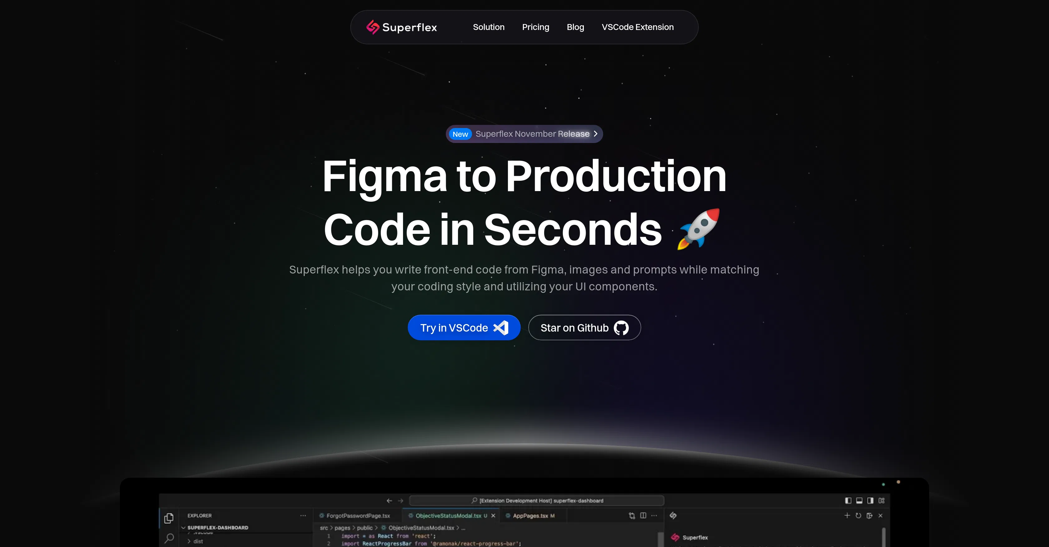 Superflex screenshot
