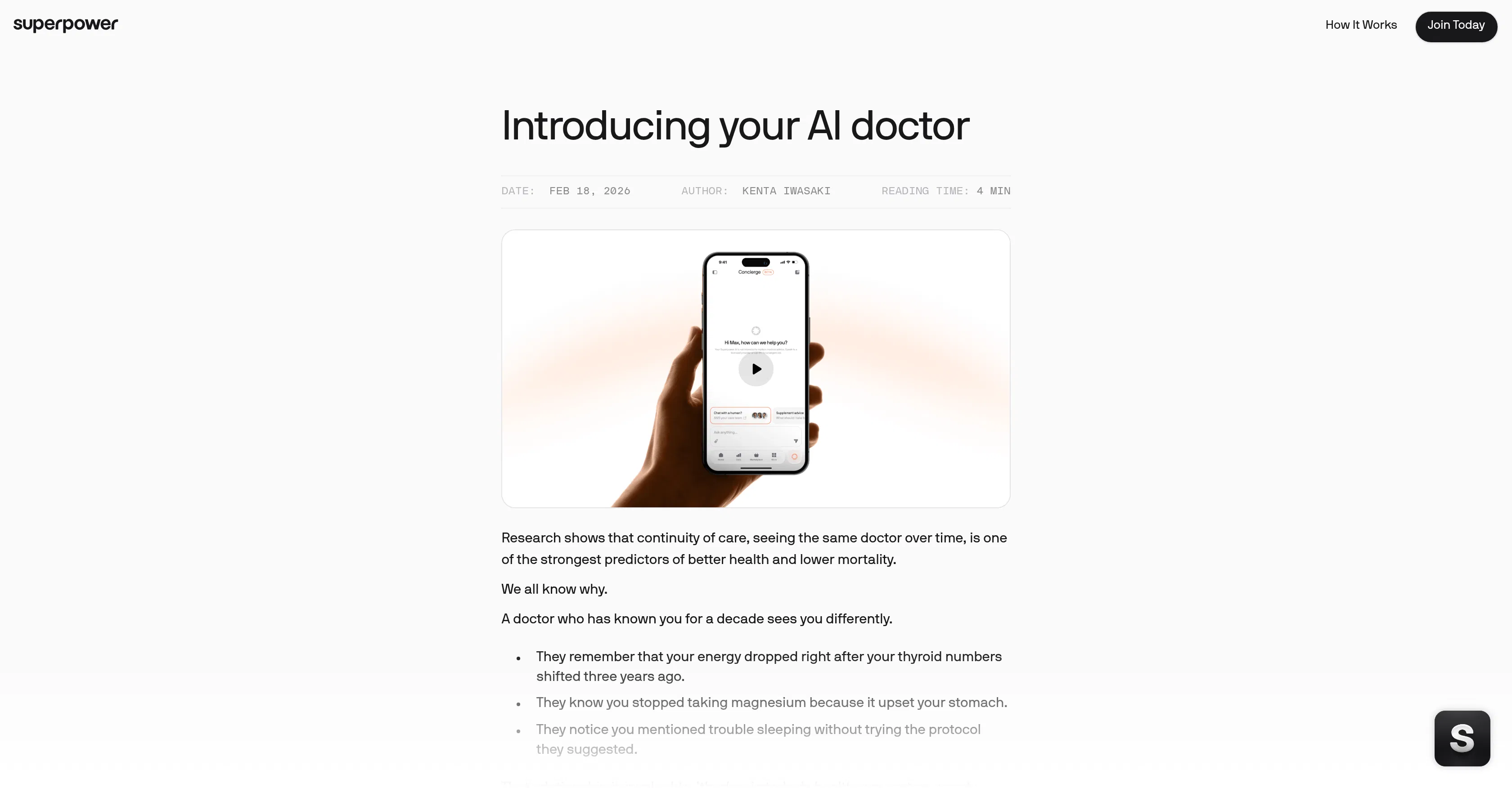 Superpower AI Doctor screenshot