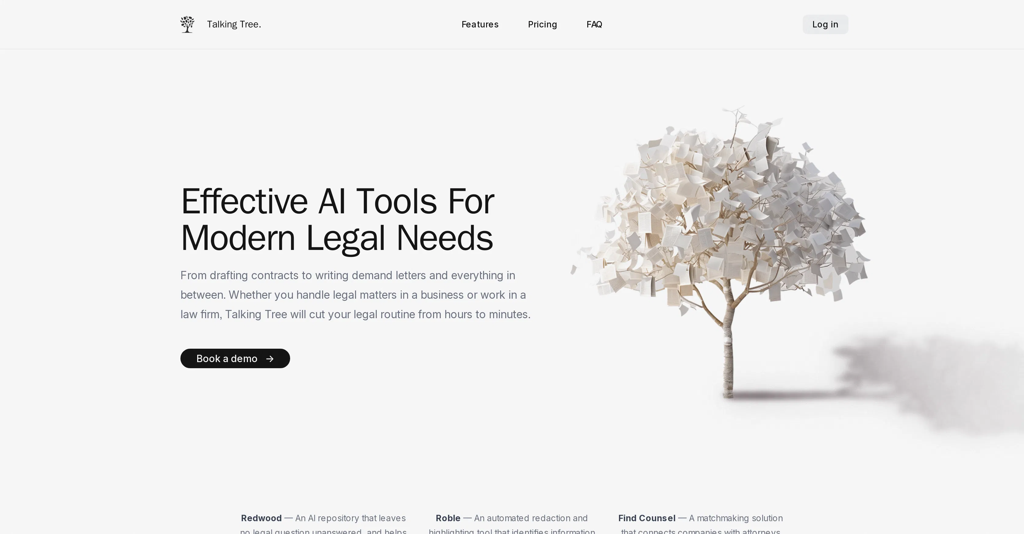 Talking Tree screenshot