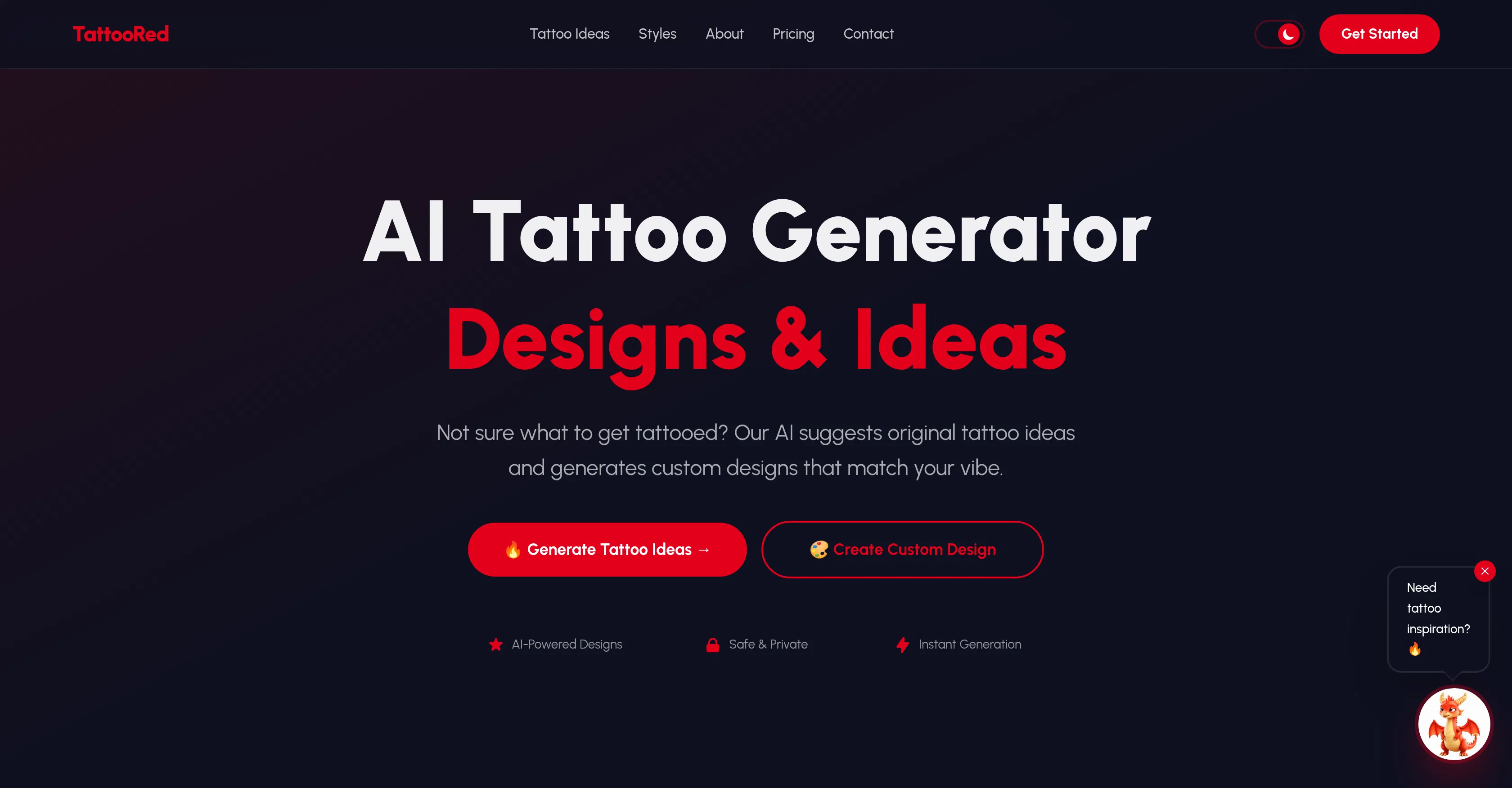 Tattoored screenshot