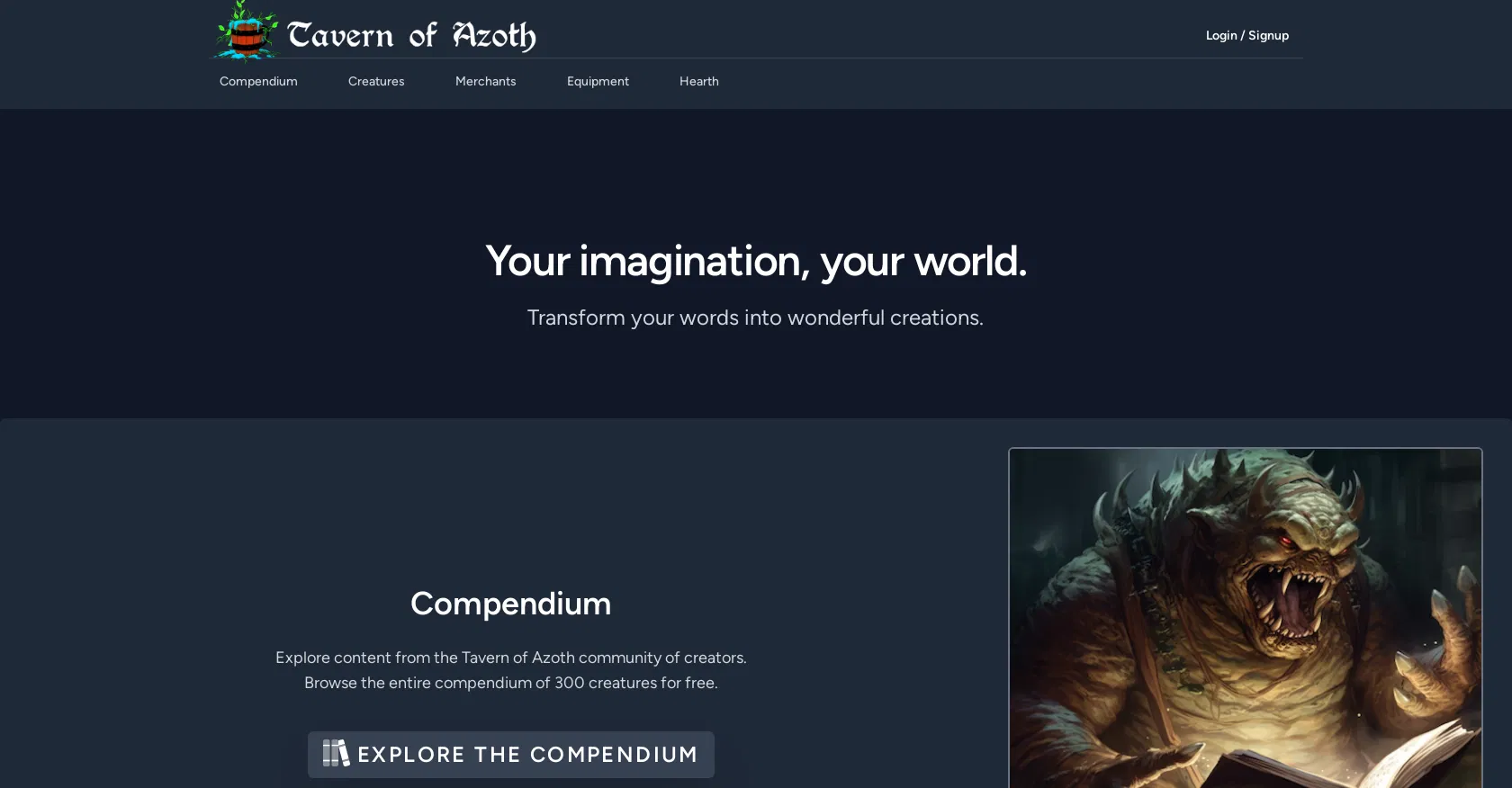 Tavern of Azoth screenshot