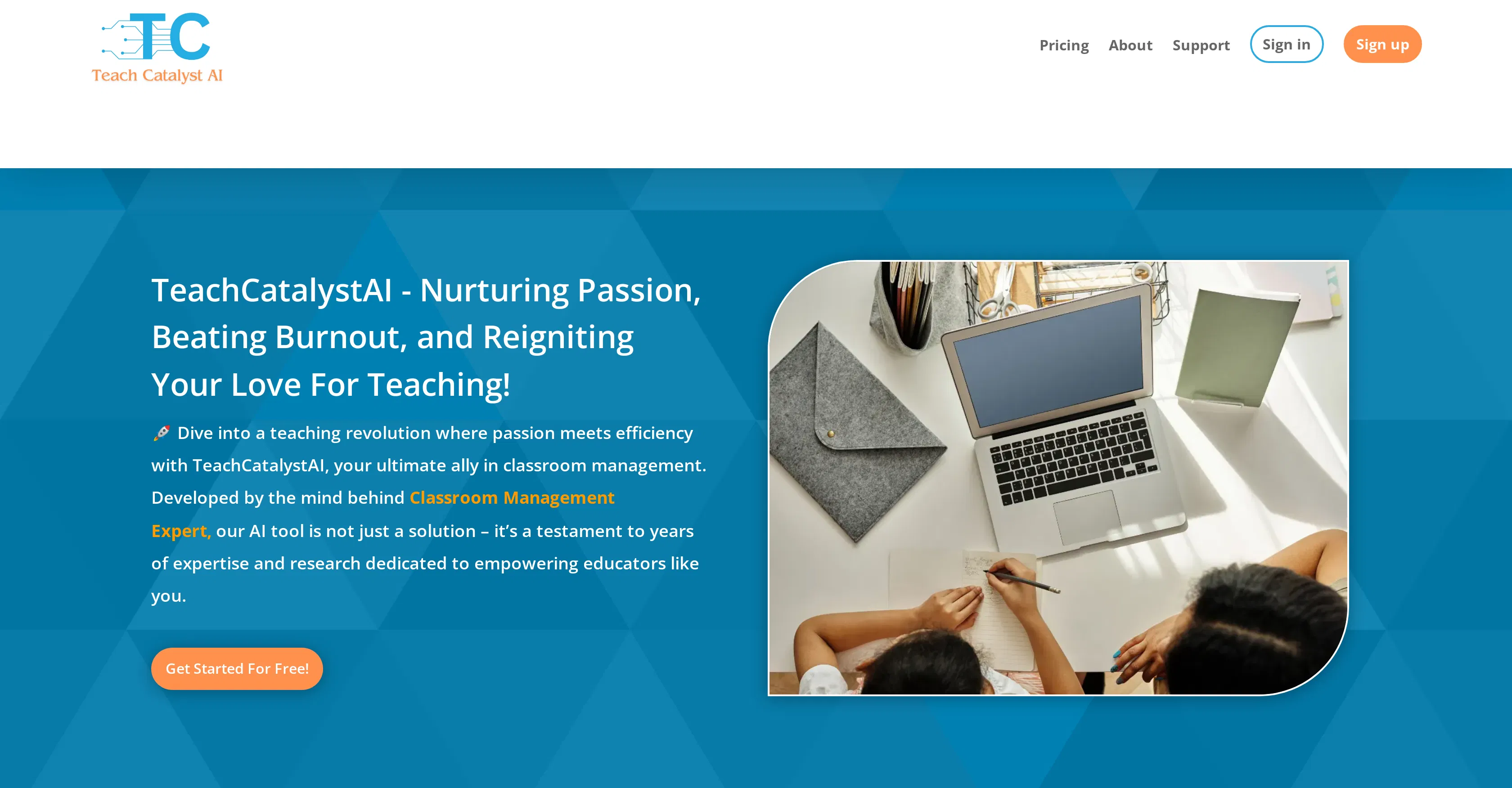 TeachCatalystAI screenshot