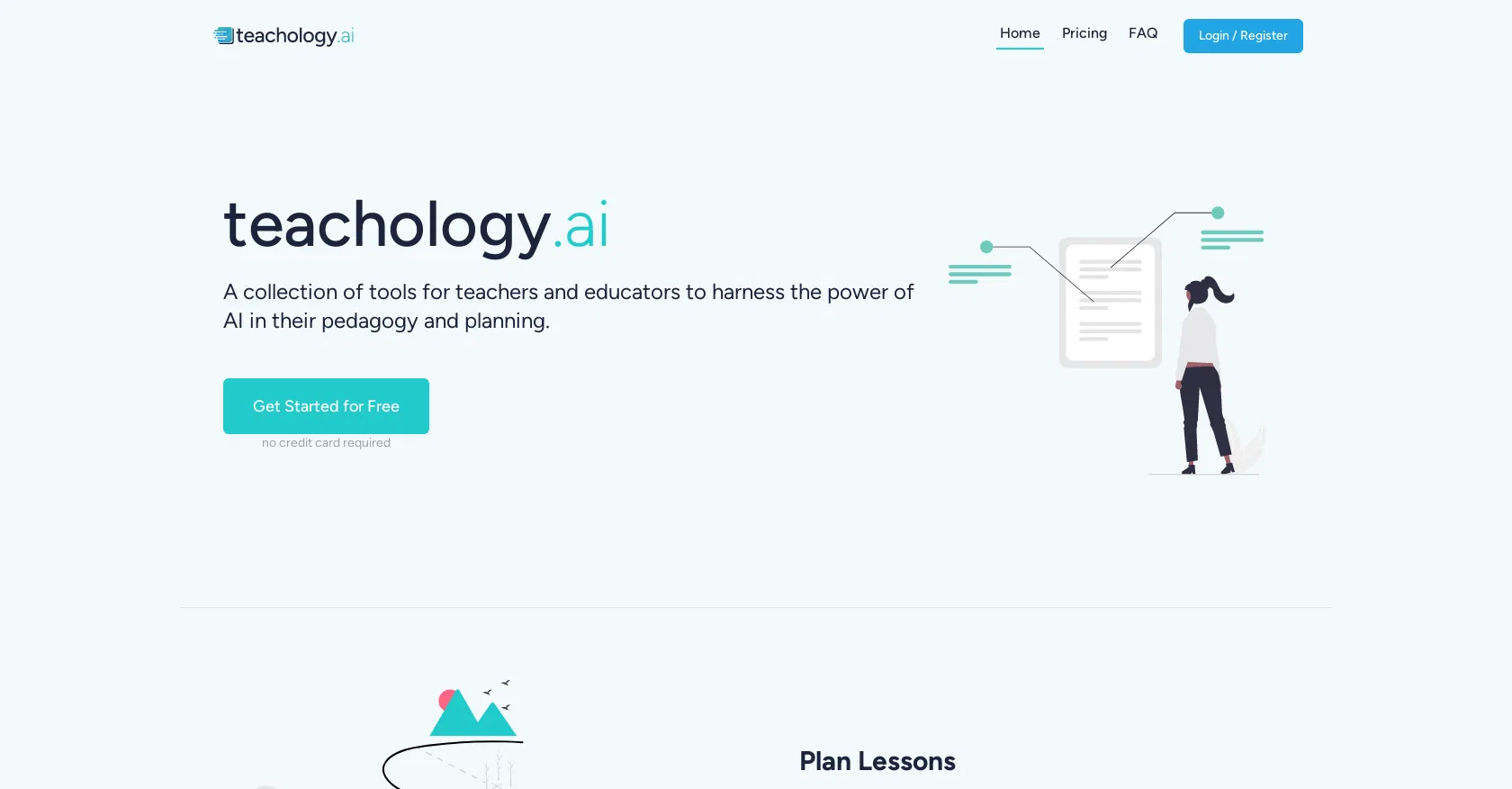Teachology screenshot