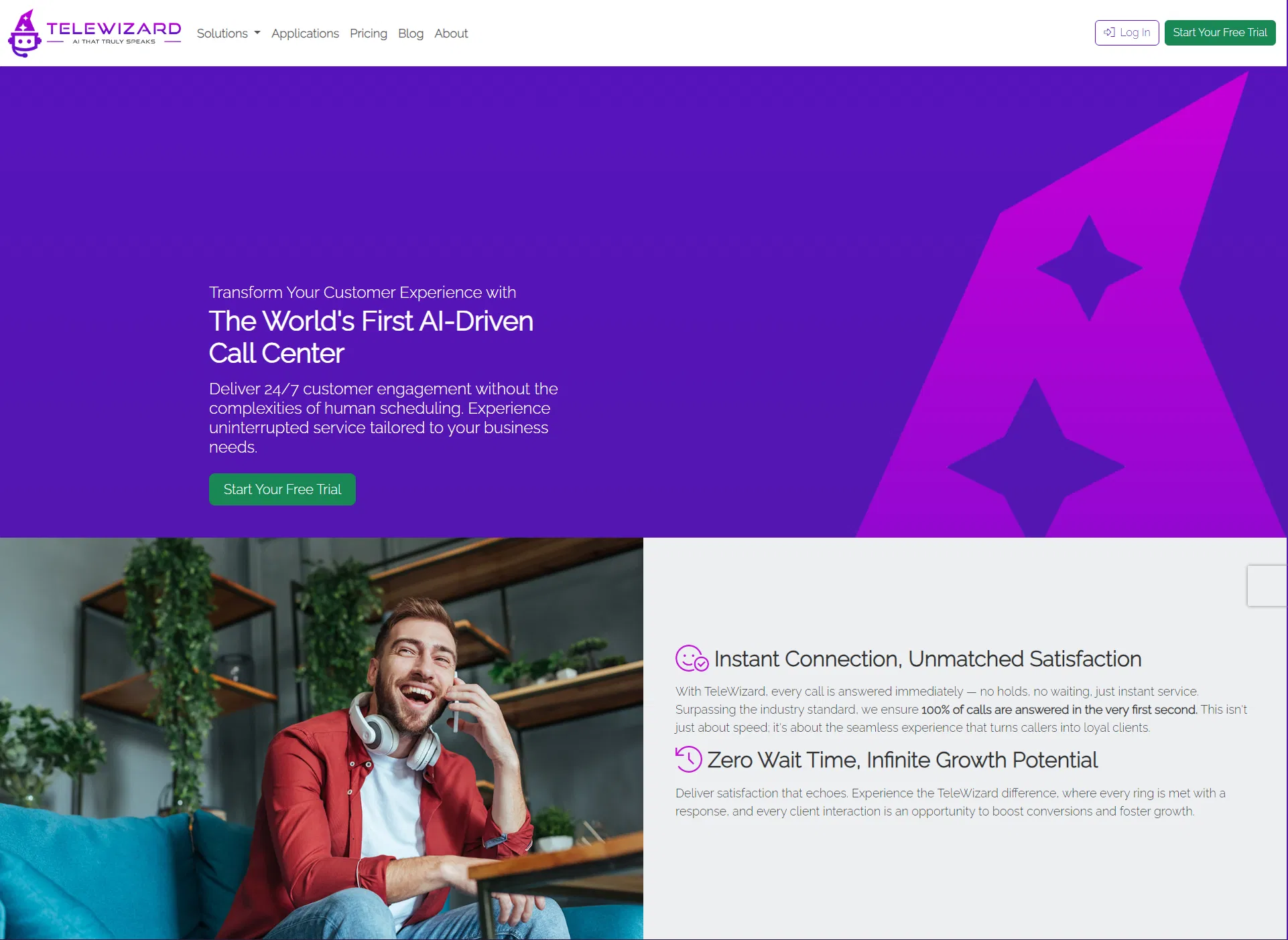 TeleWizard screenshot