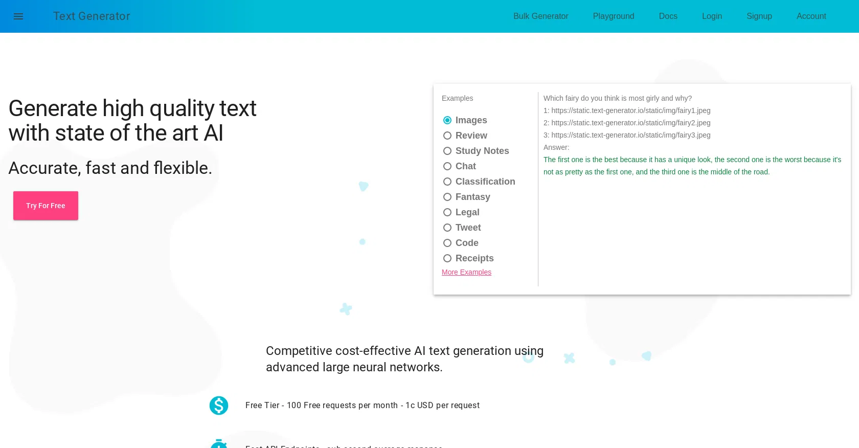 Text-Generator screenshot