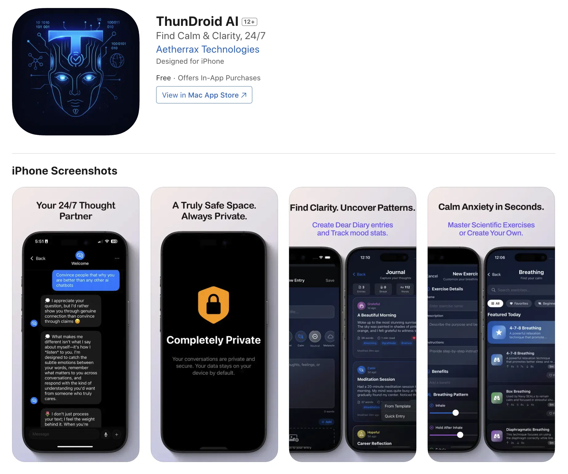 ThunDroid AI screenshot