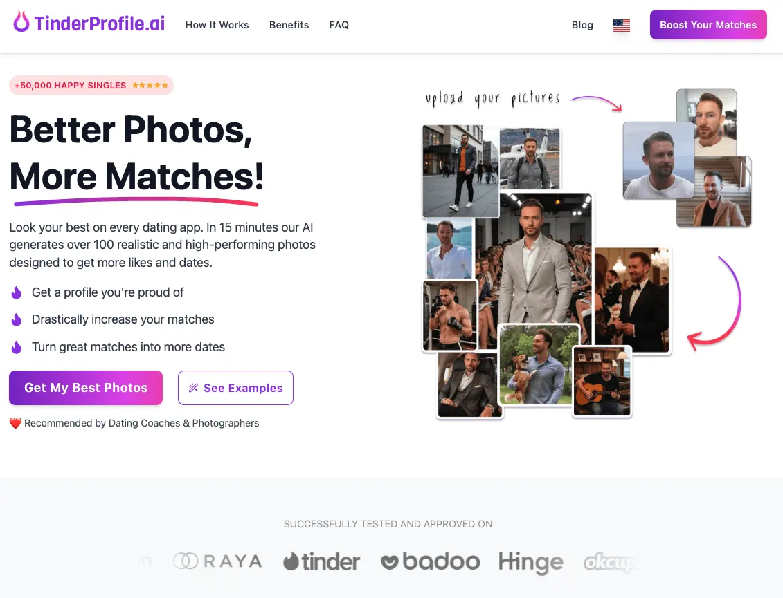 TinderProfile.ai screenshot