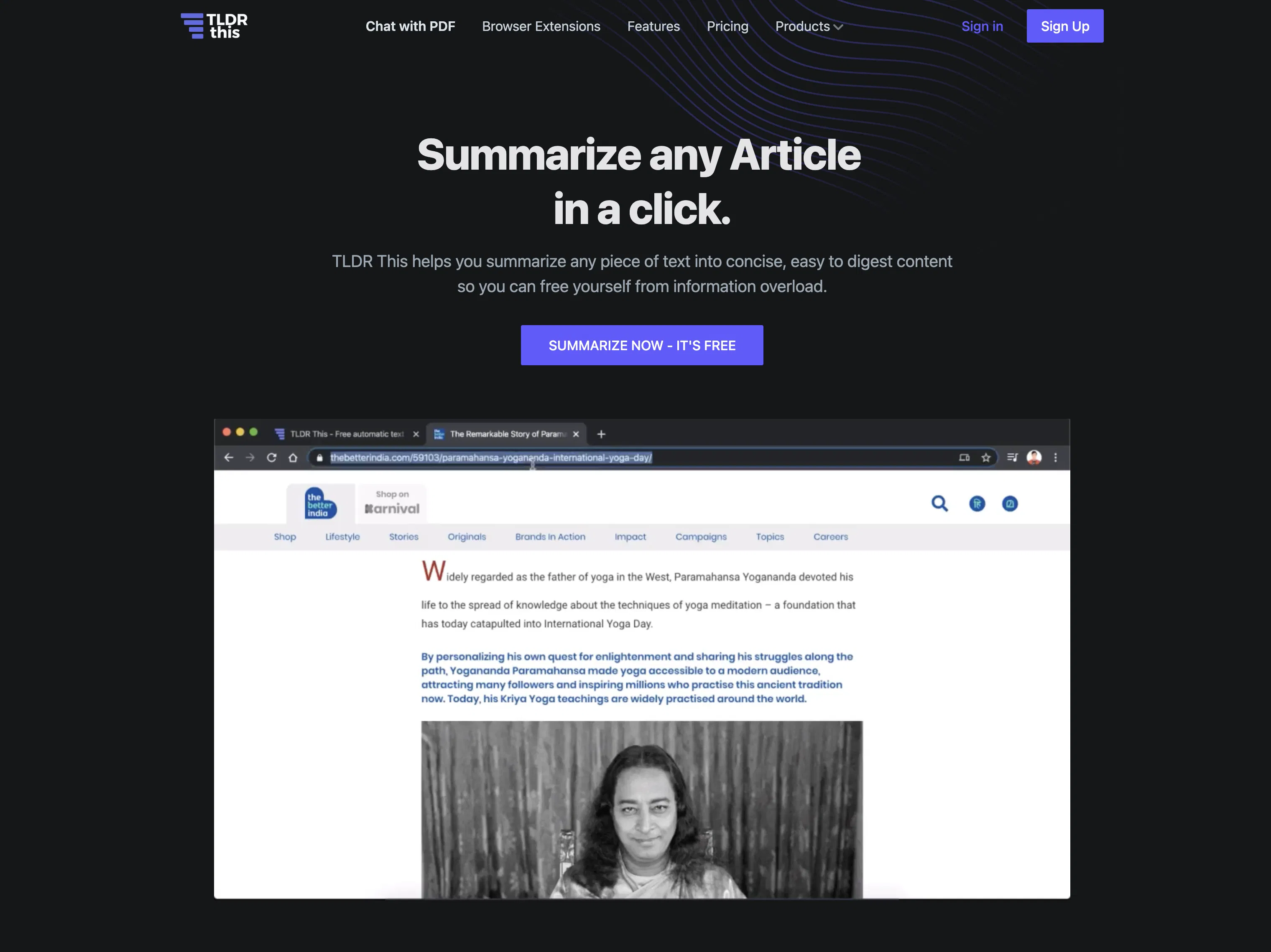 TLDR This screenshot