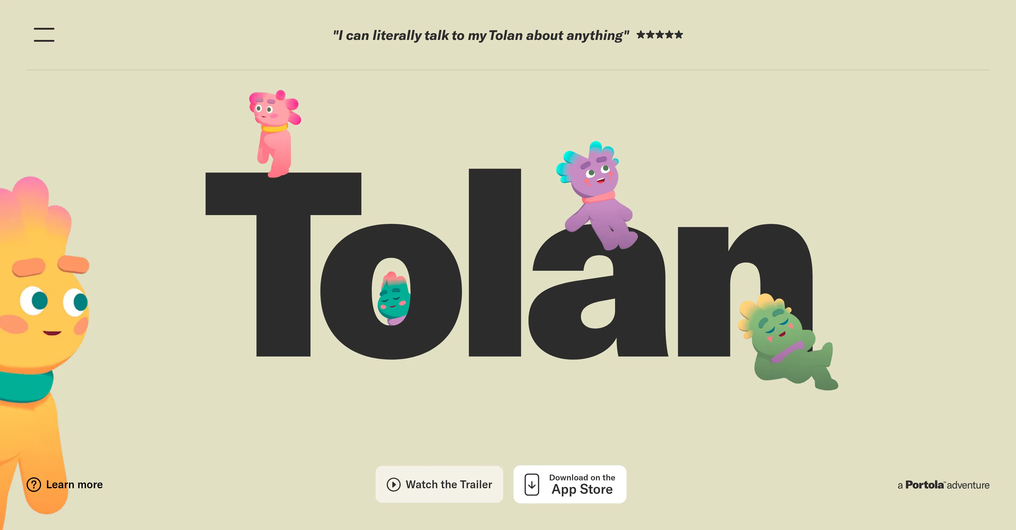 Tolan screenshot
