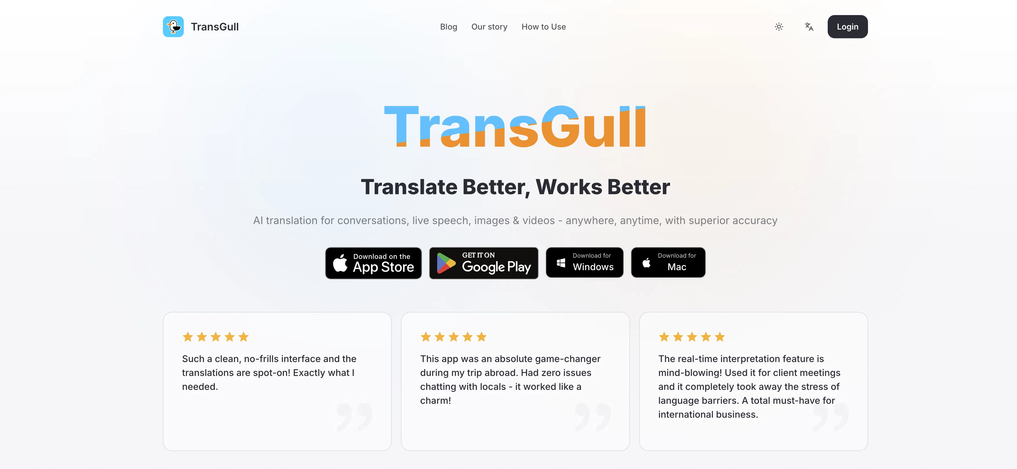 TransGull screenshot