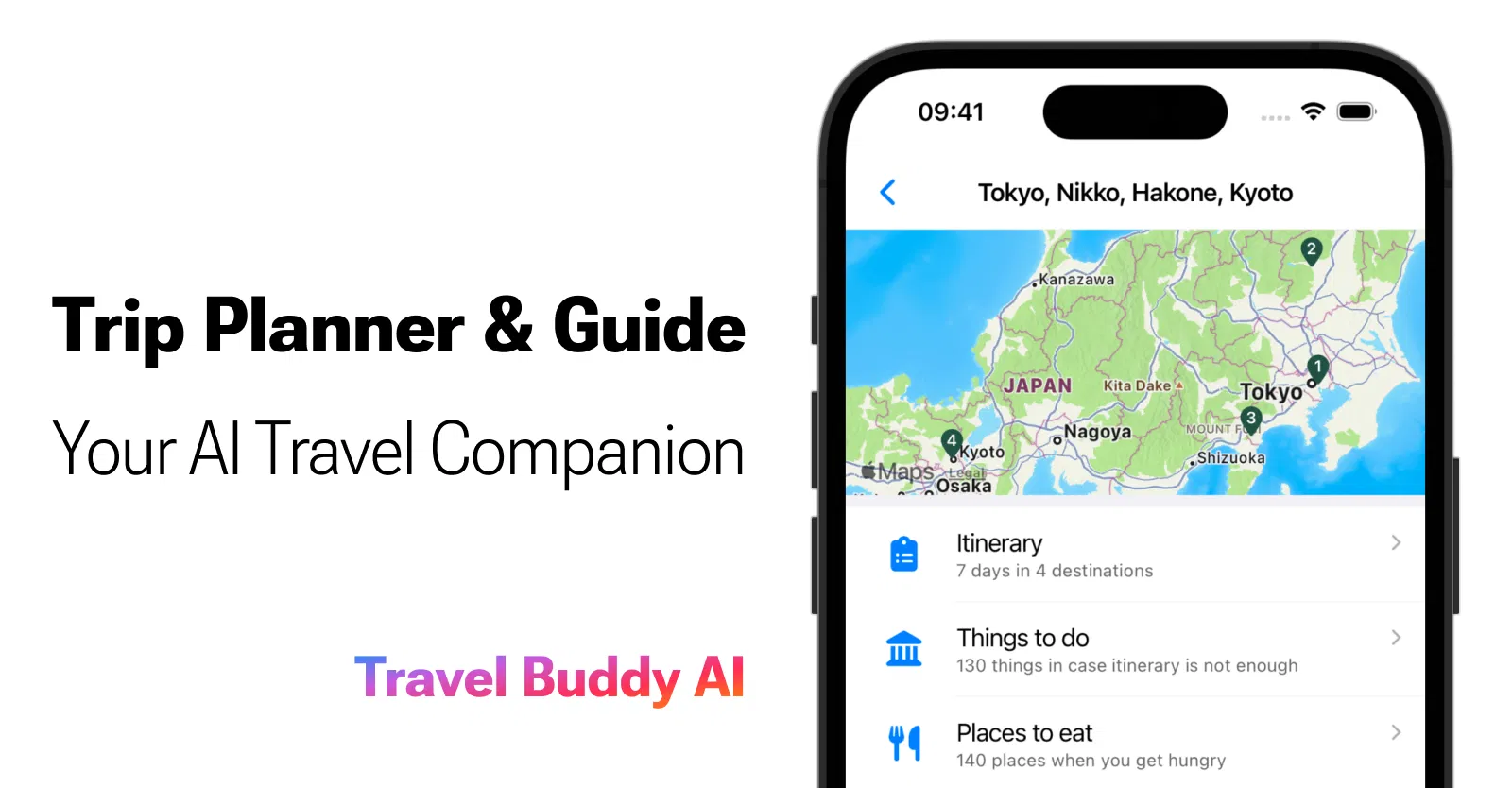 Travel Buddy AI screenshot