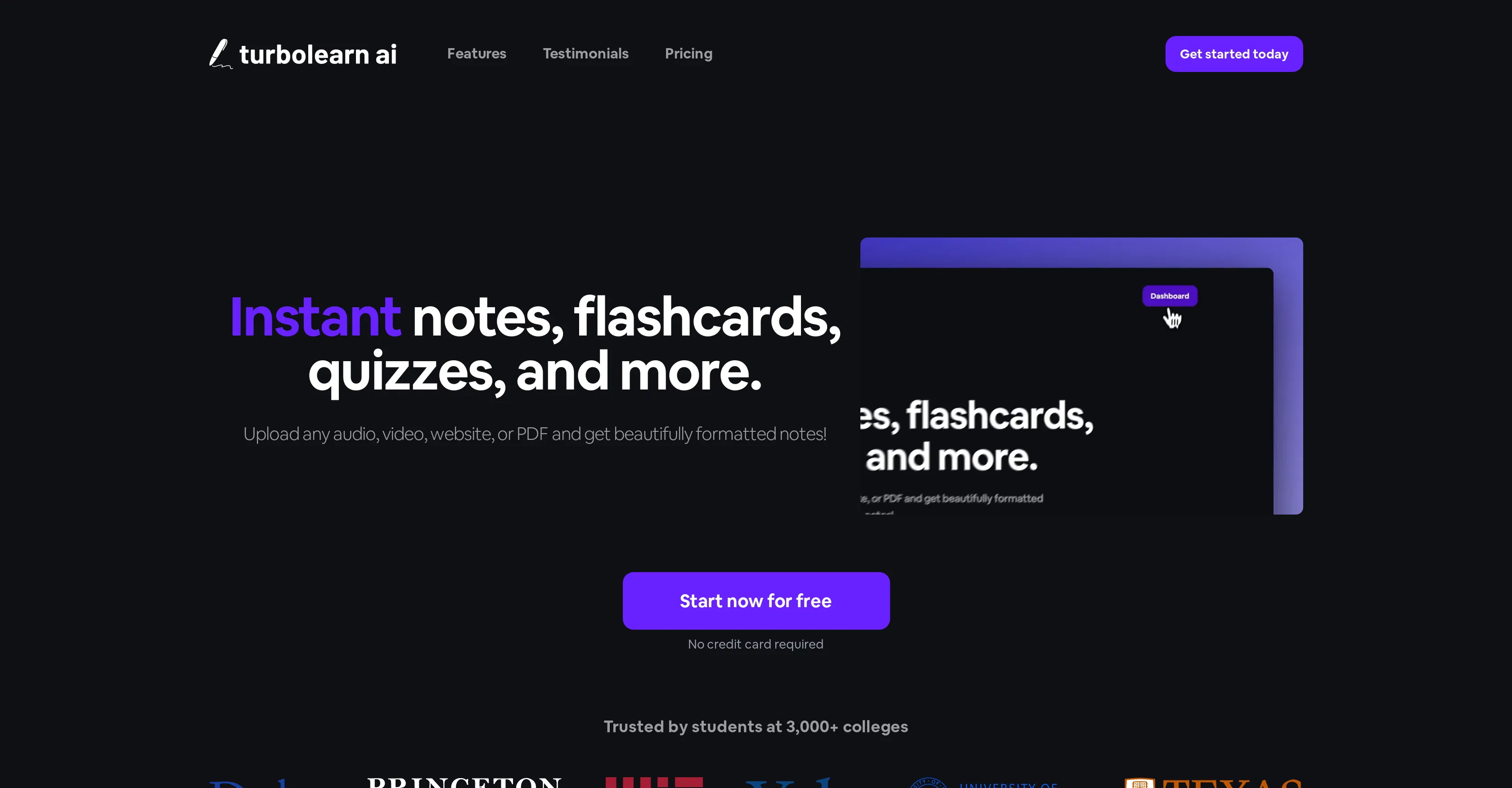 TurboLearn screenshot