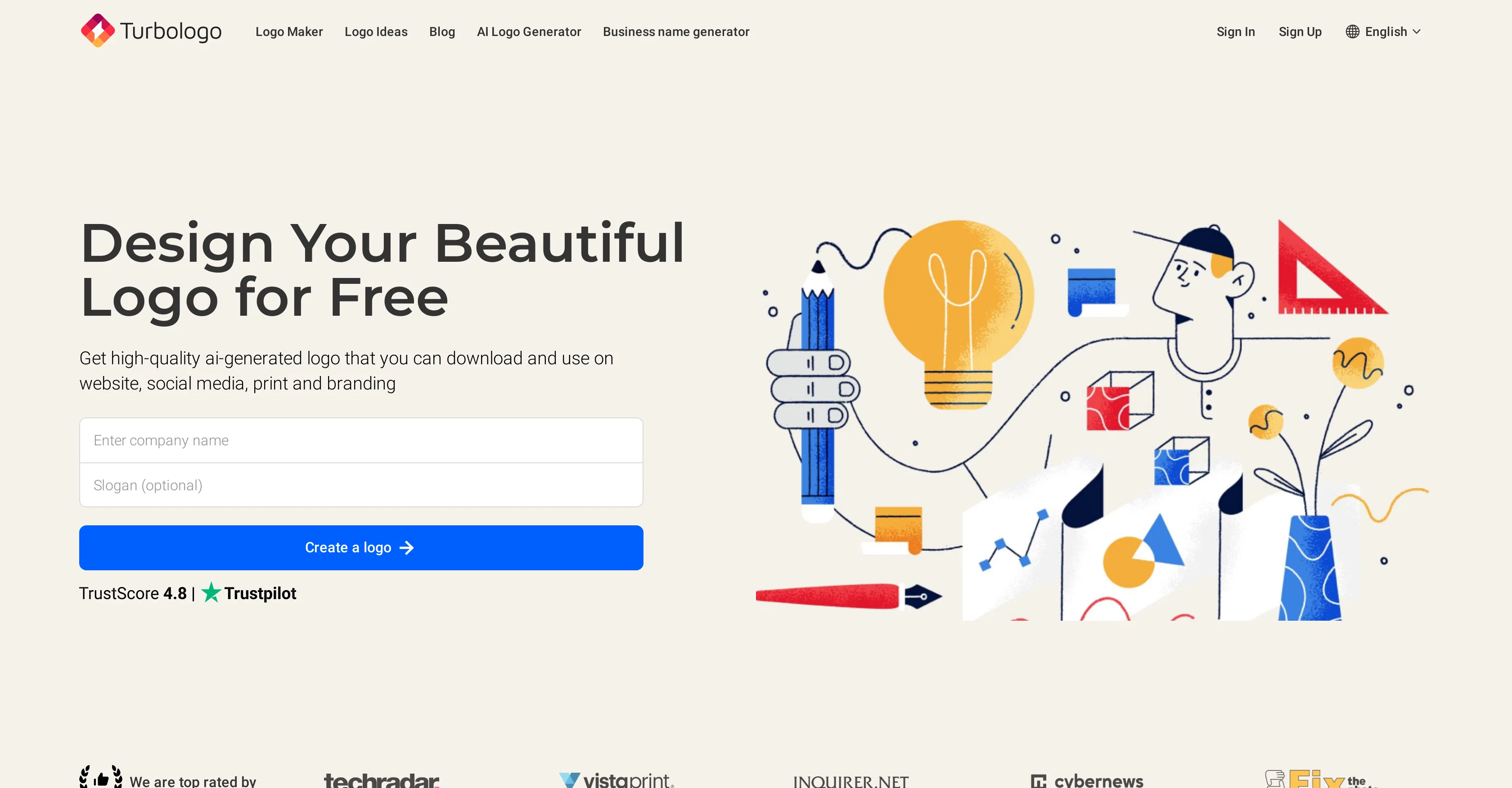 Turbologo screenshot