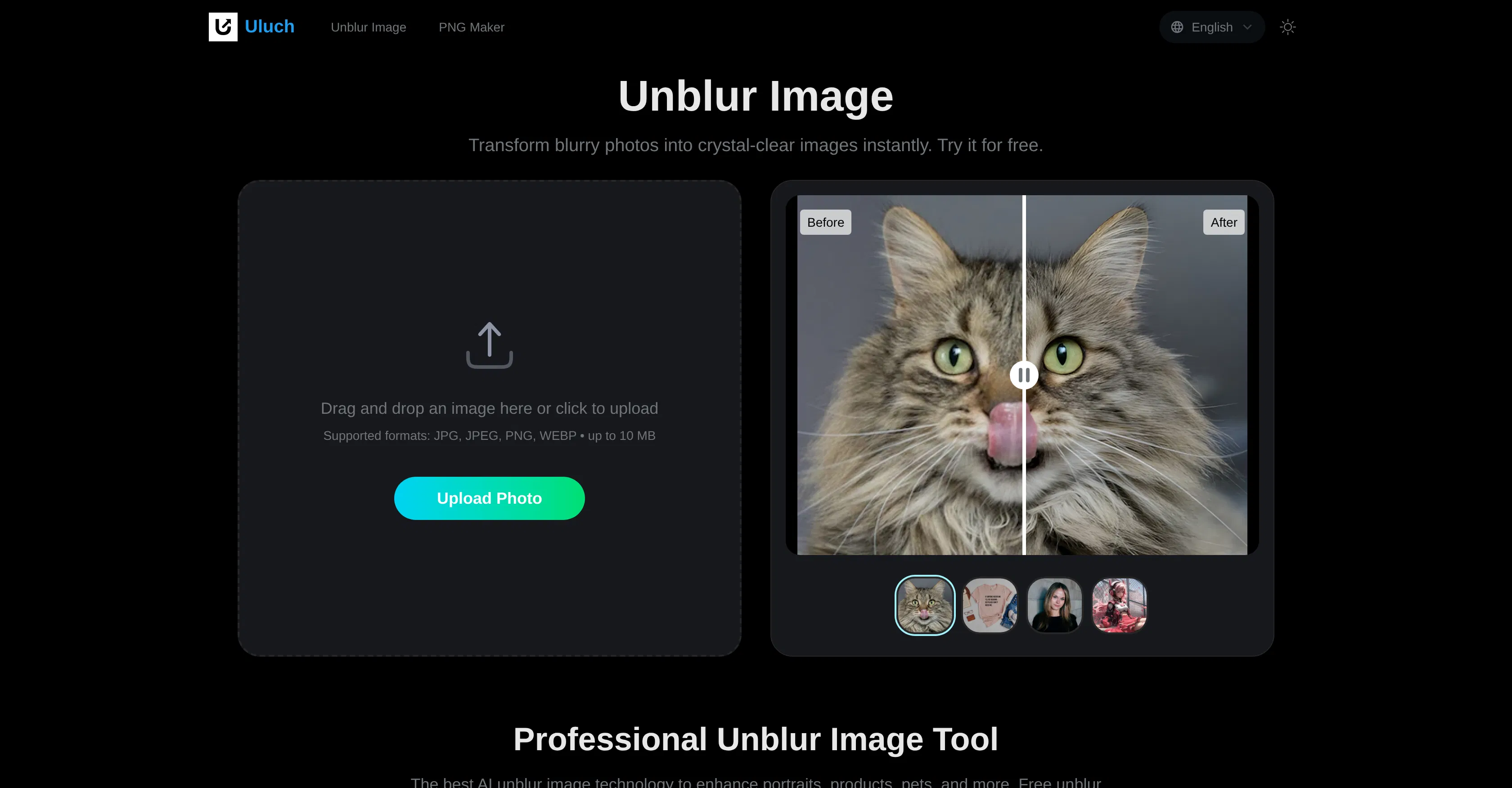 Unblur Image by Uluch screenshot