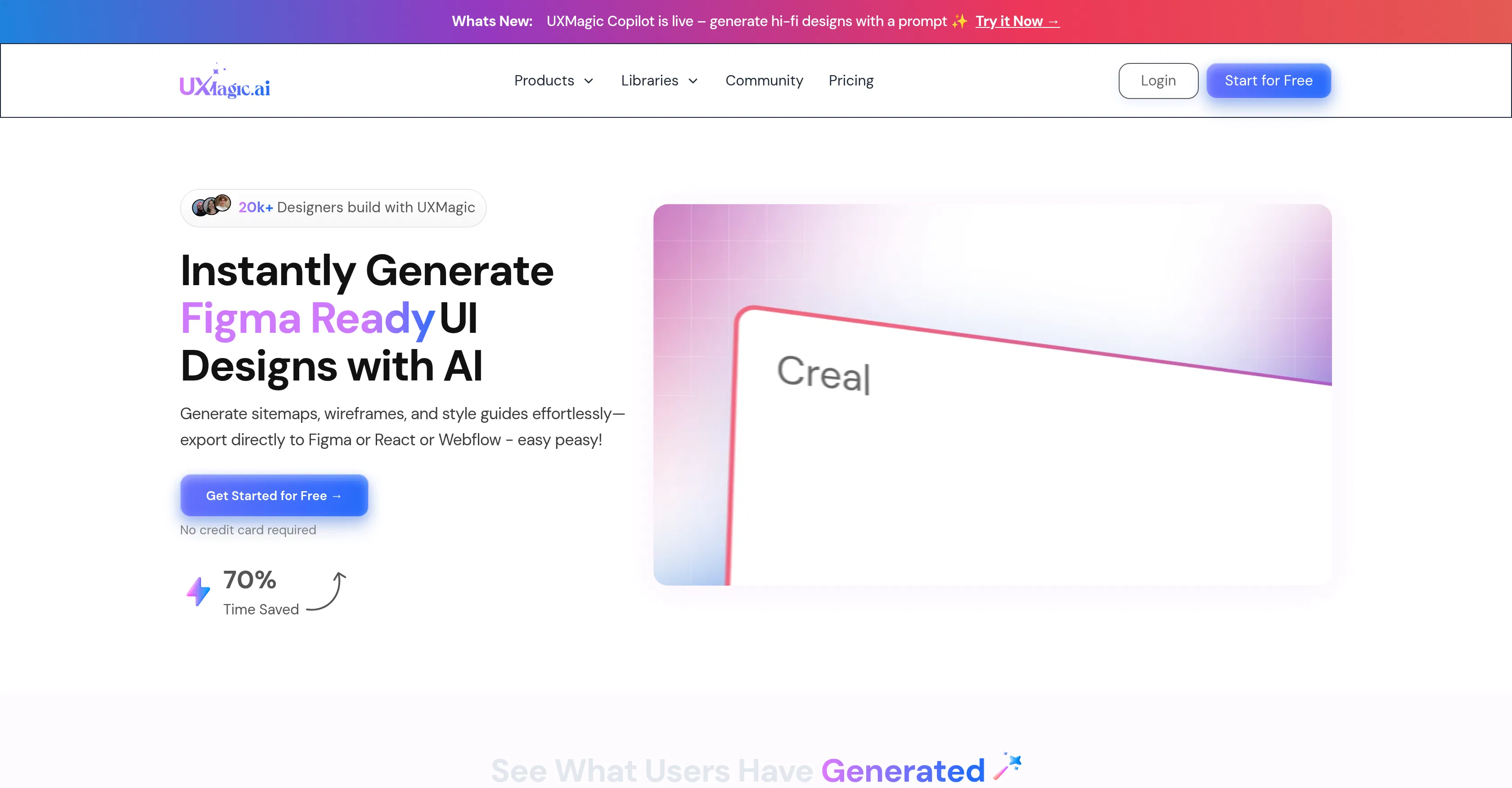 UXMagic AI screenshot