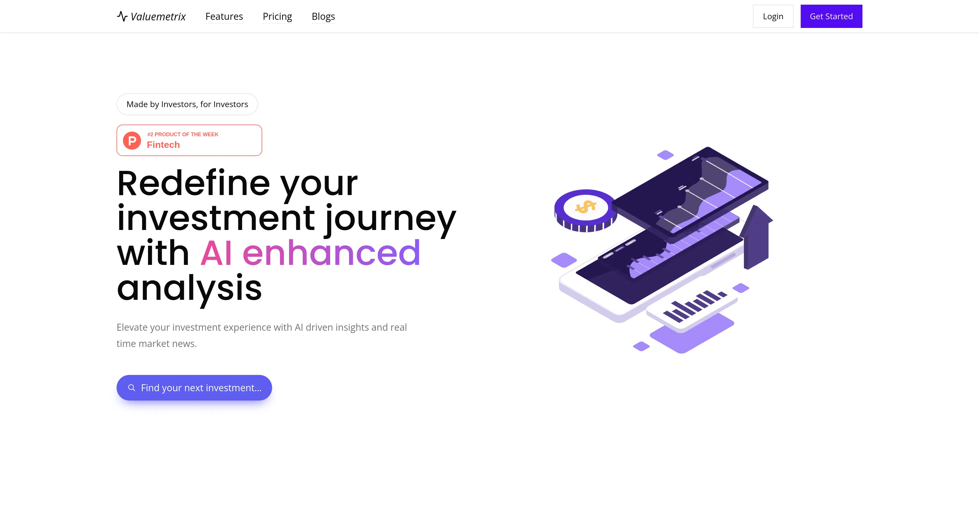 Valuemetrix screenshot