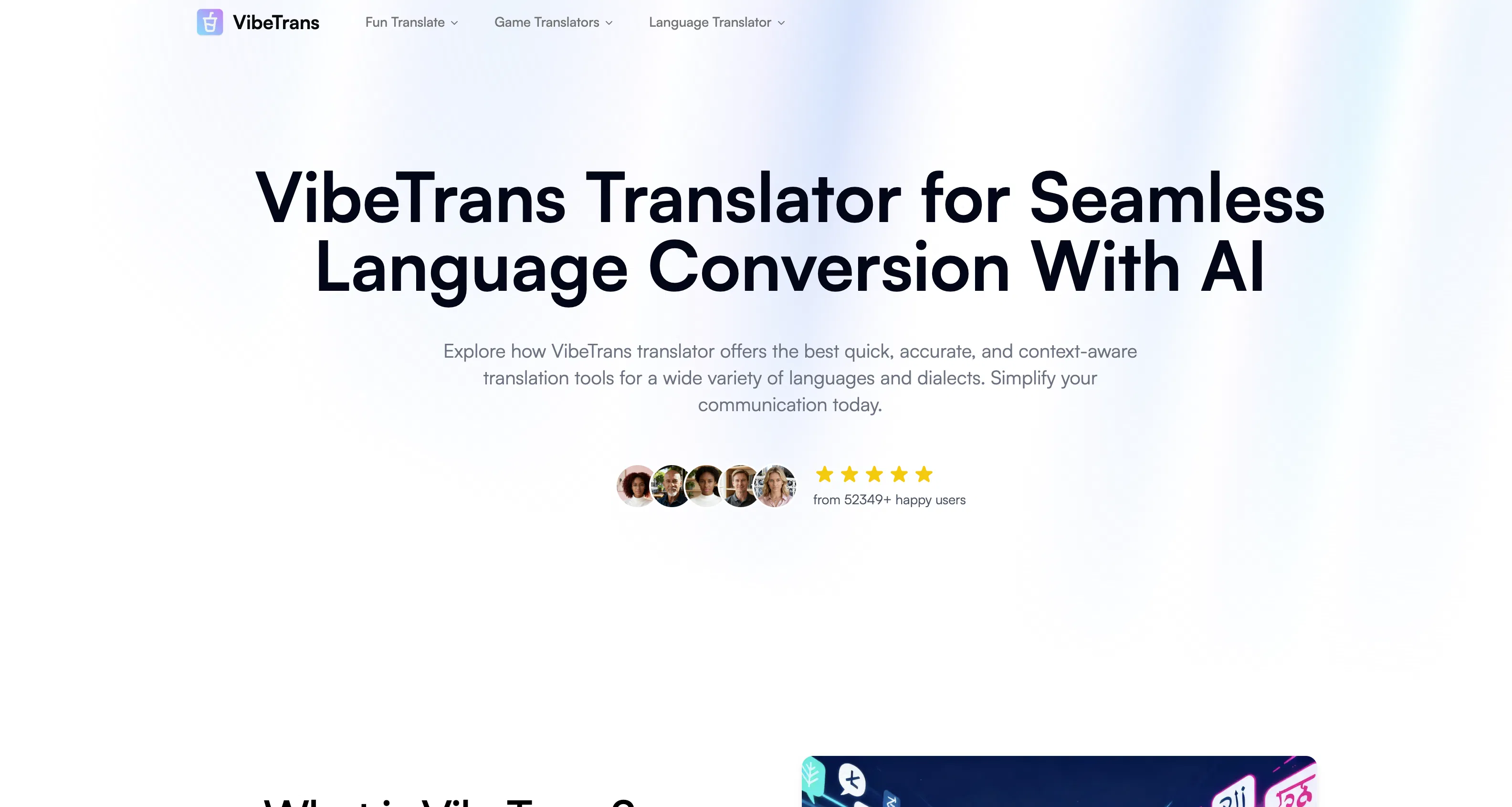 VibeTrans screenshot