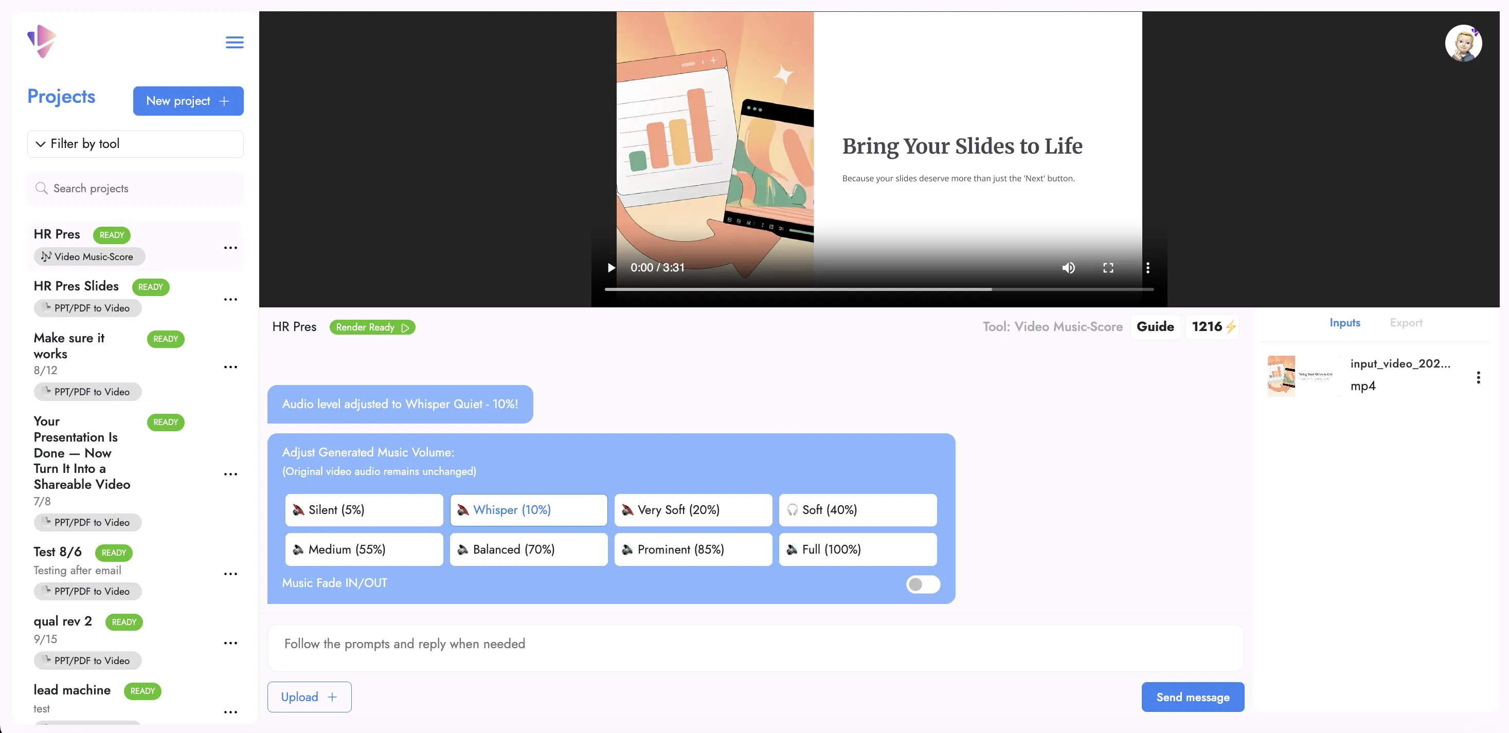 Video Music-Score by Vidsembly screenshot