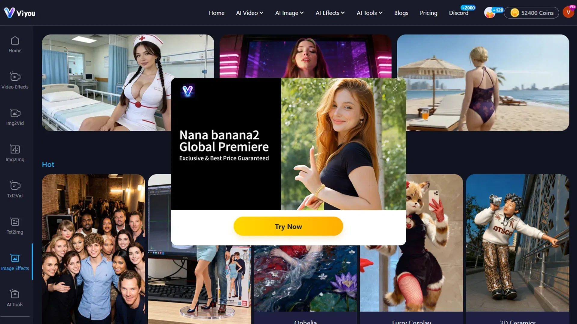 Viyou AI Image Generator screenshot