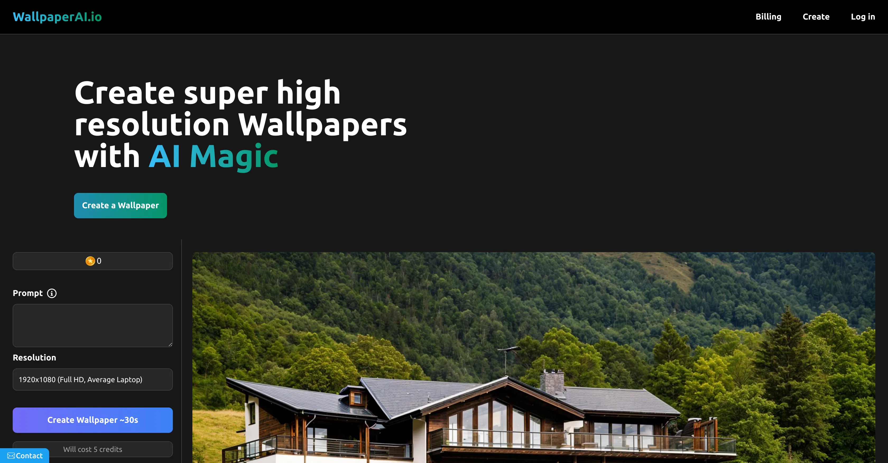 WallpaperAI screenshot