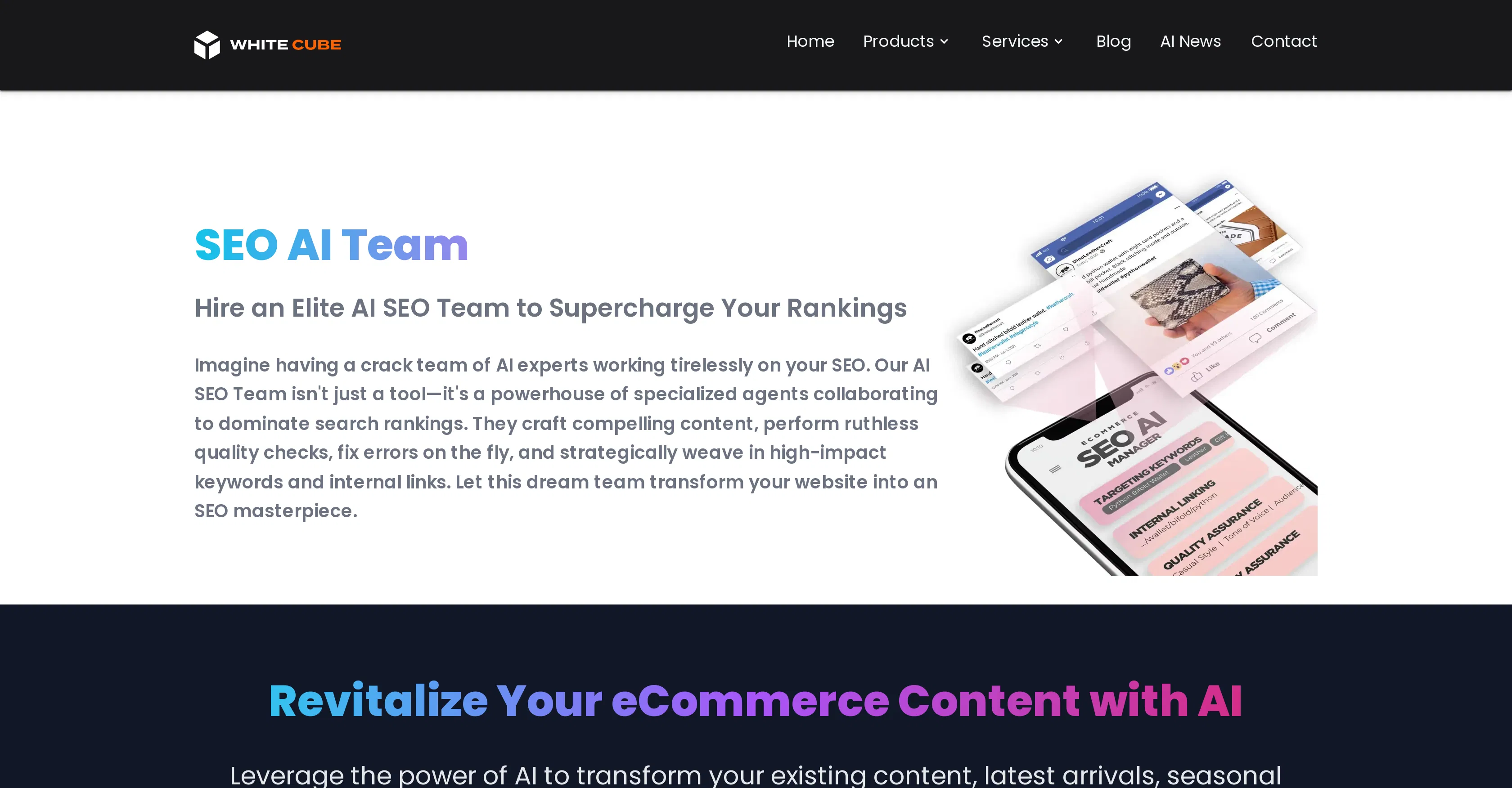 WhiteCube screenshot